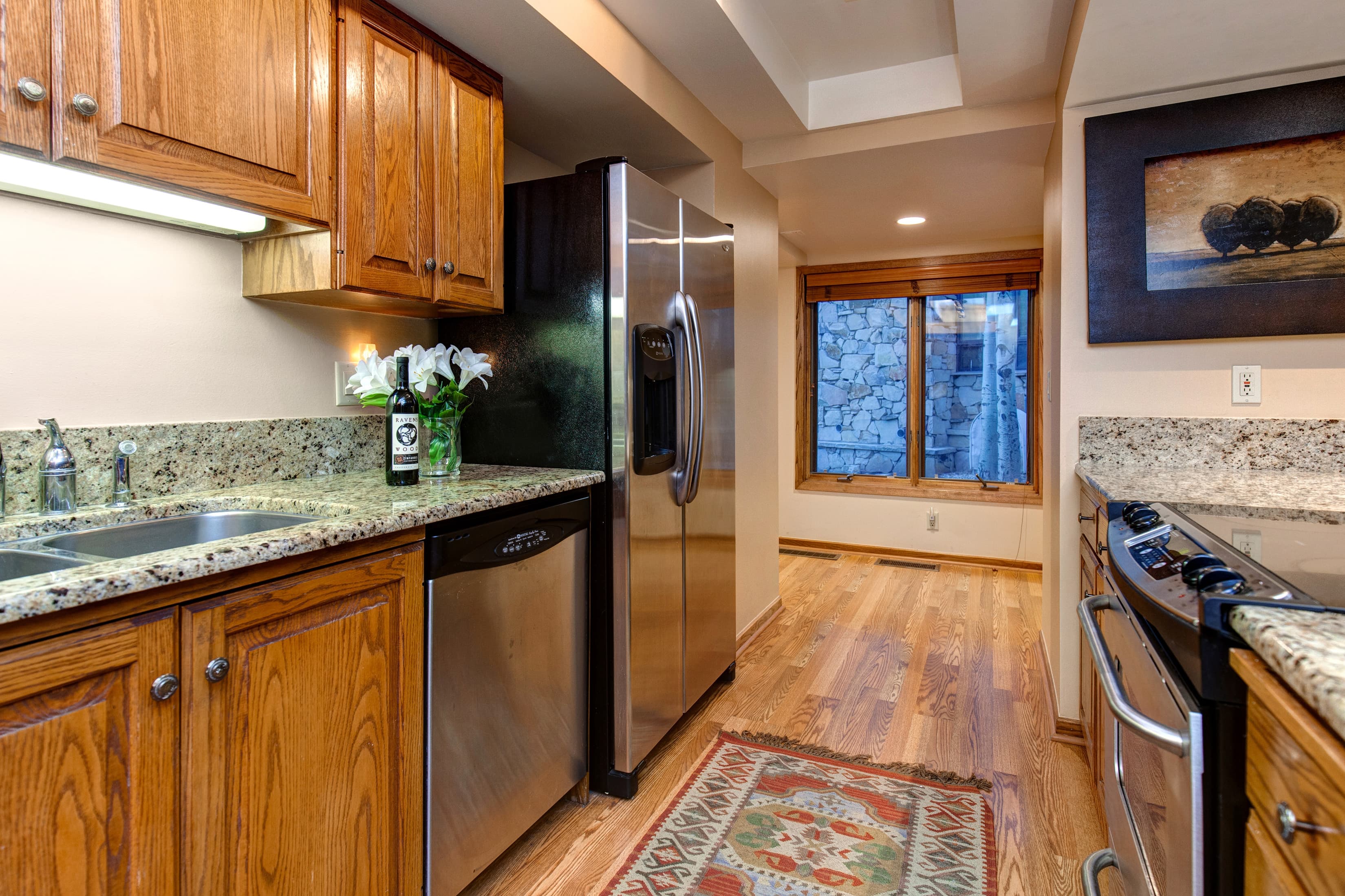 All stainless appliances