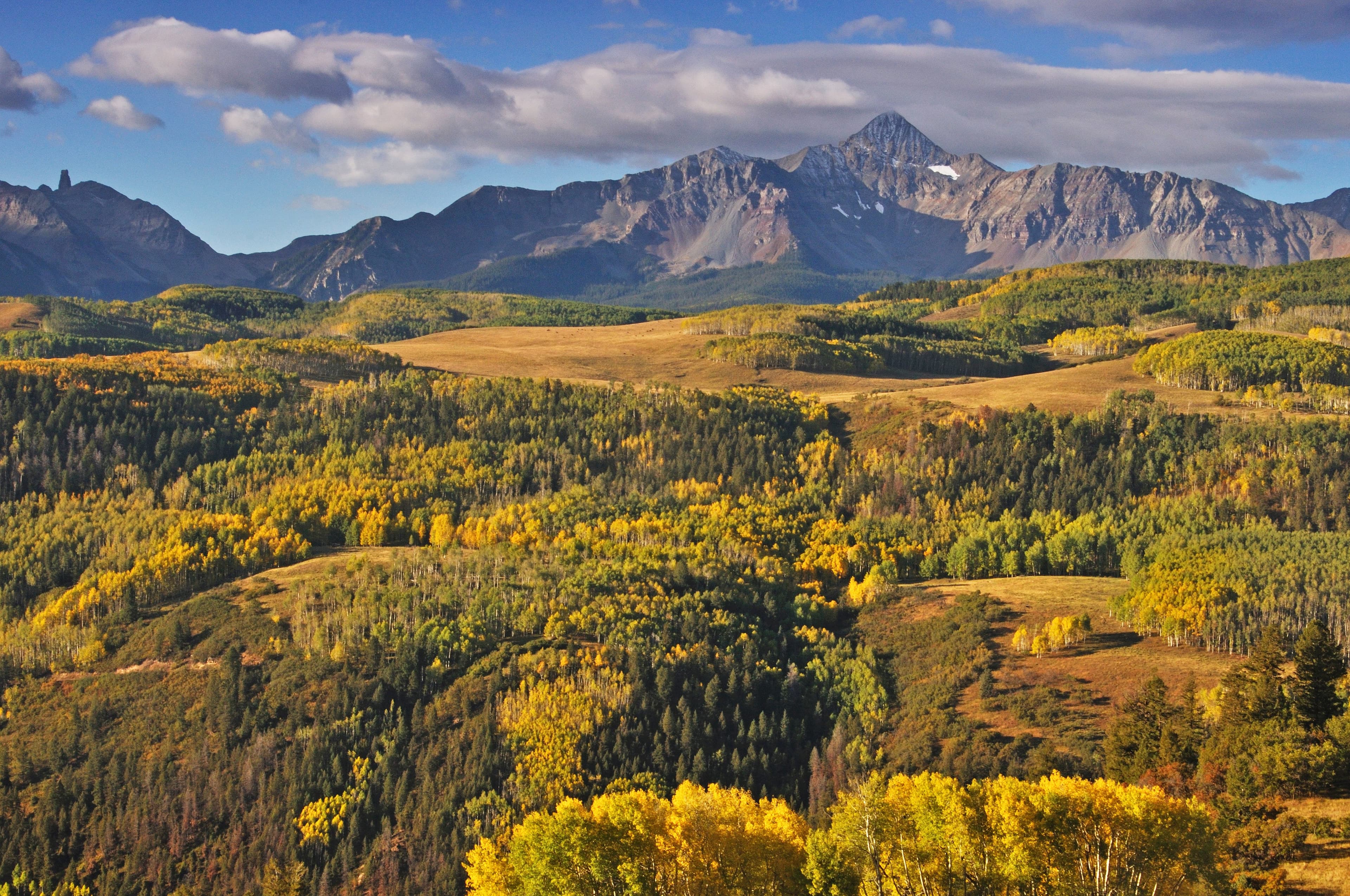 Over view show of the valley