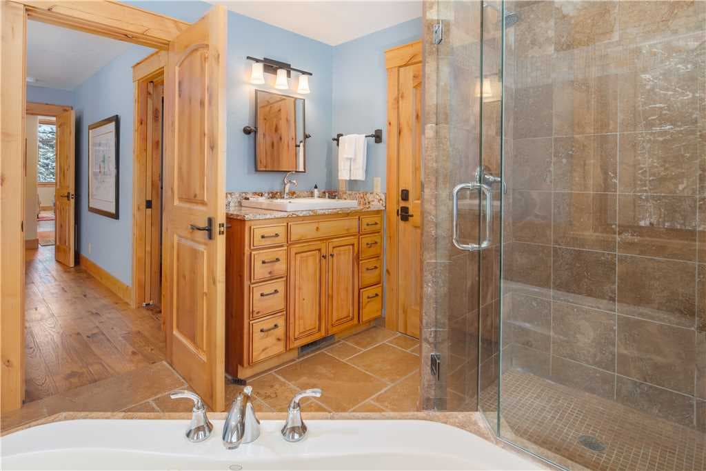 Master Bathroom with His and Her Sinks