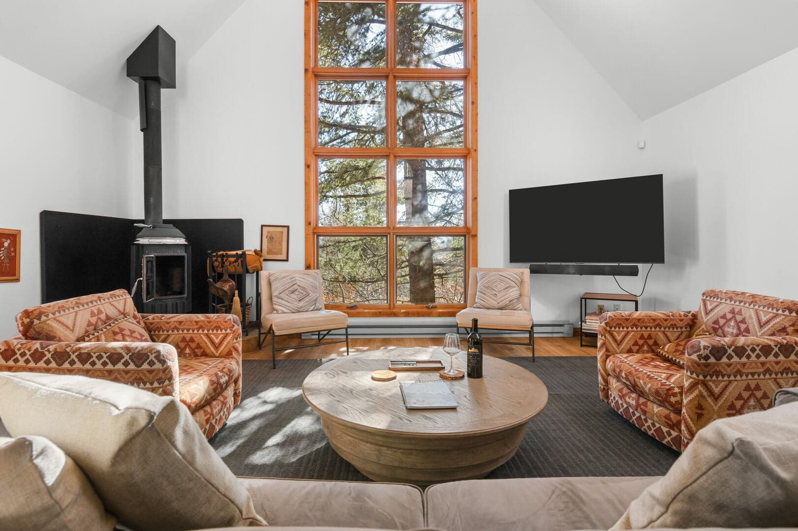 Living Room Off Of The Entryway
