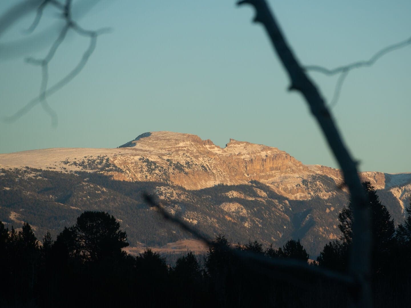 View of Sleeping Indian from Deck
