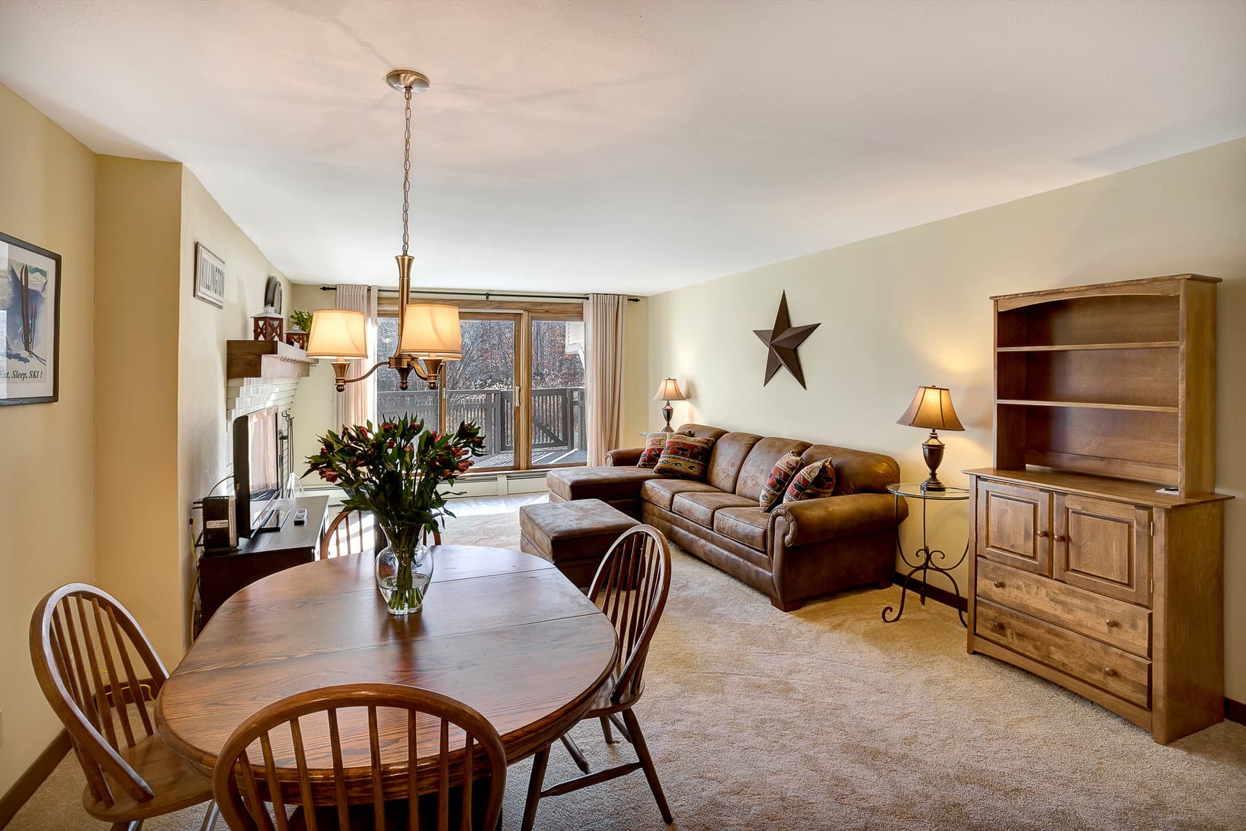 Spacious open floor plan