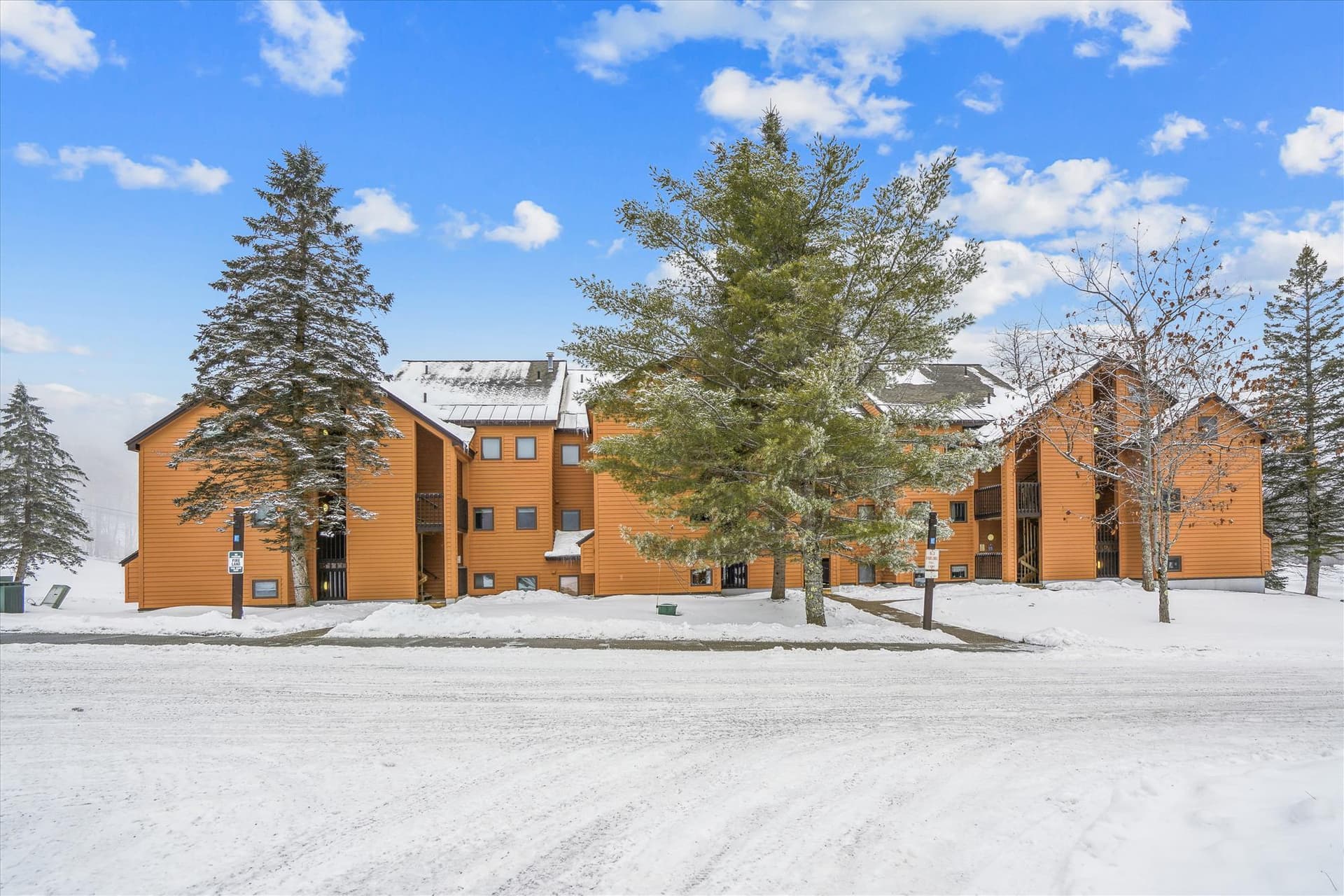 Slope side condo