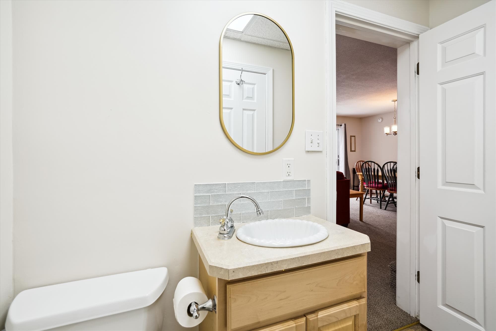 Lower level bathroom