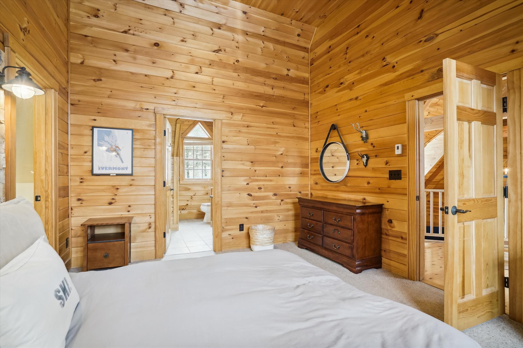 Bedroom with an ensuite.