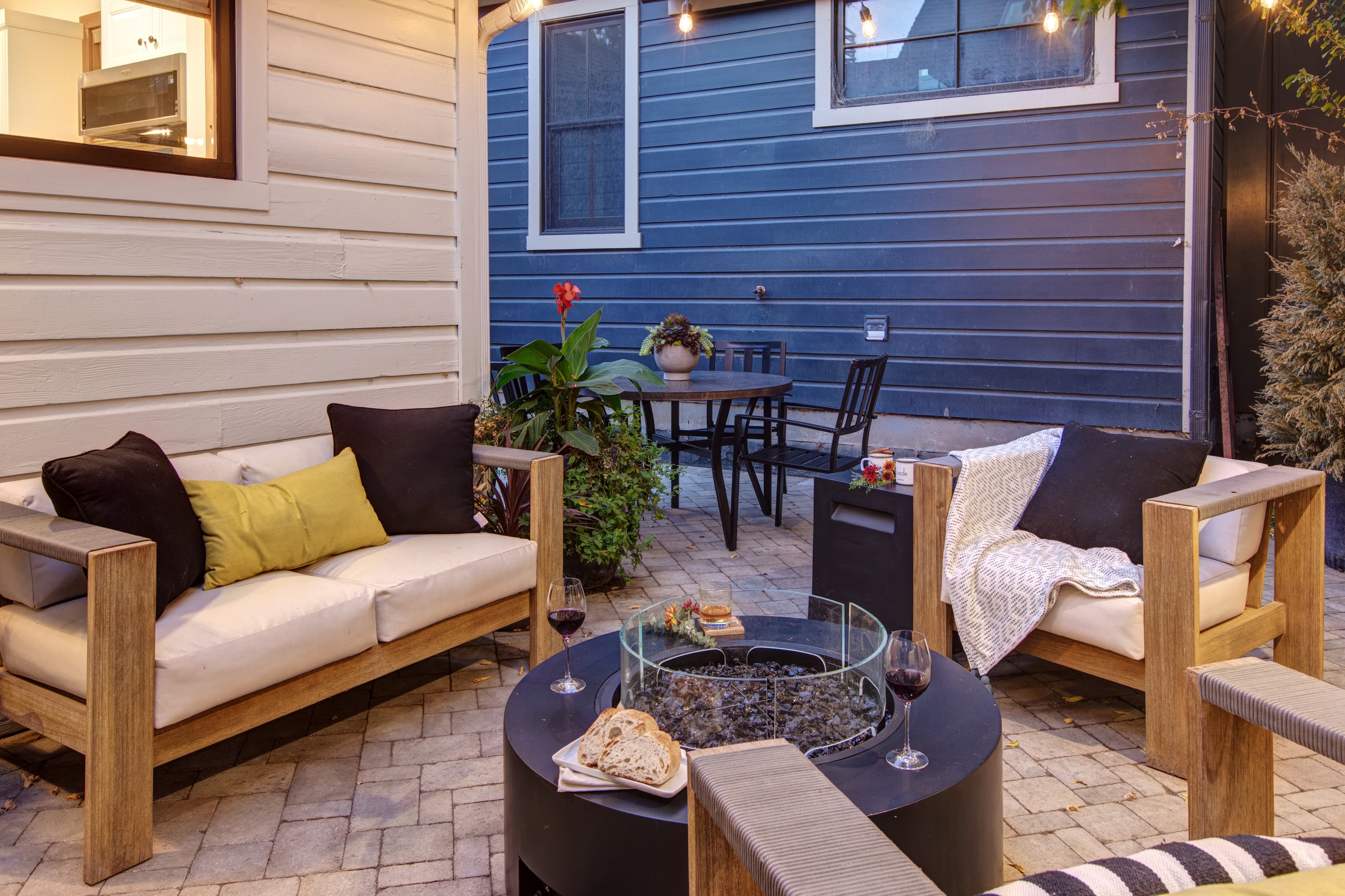 Outdoor patio.