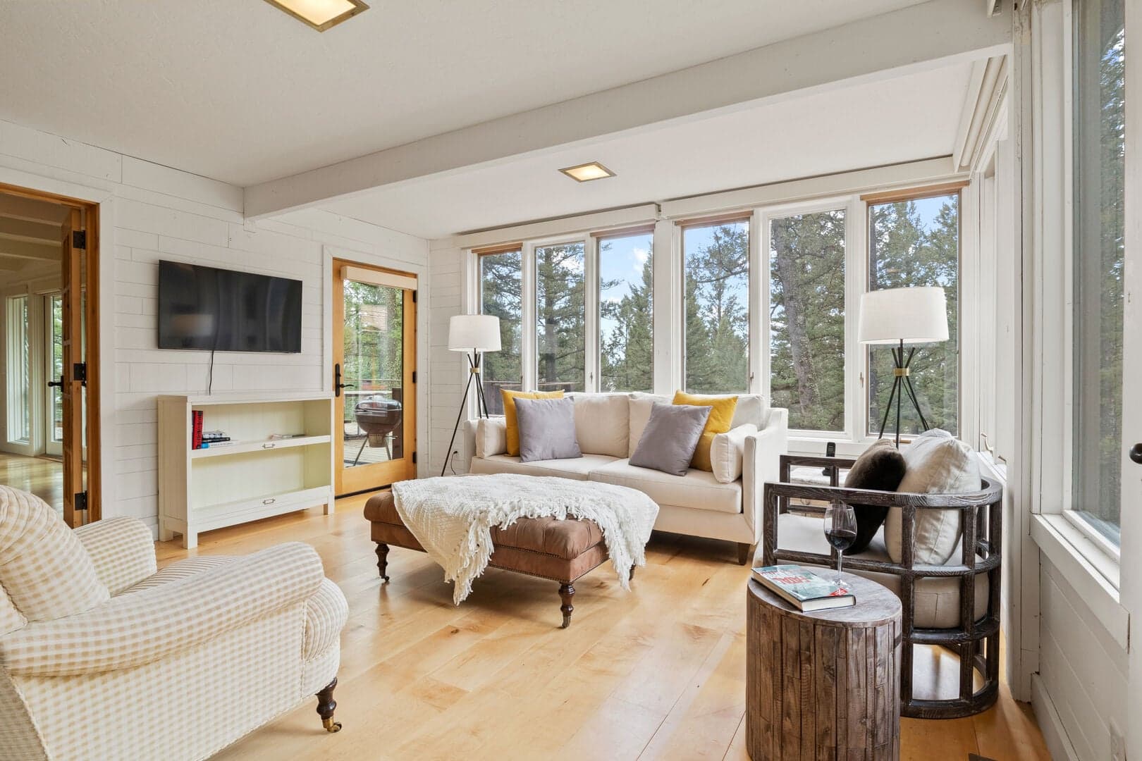 Sun Room with TV