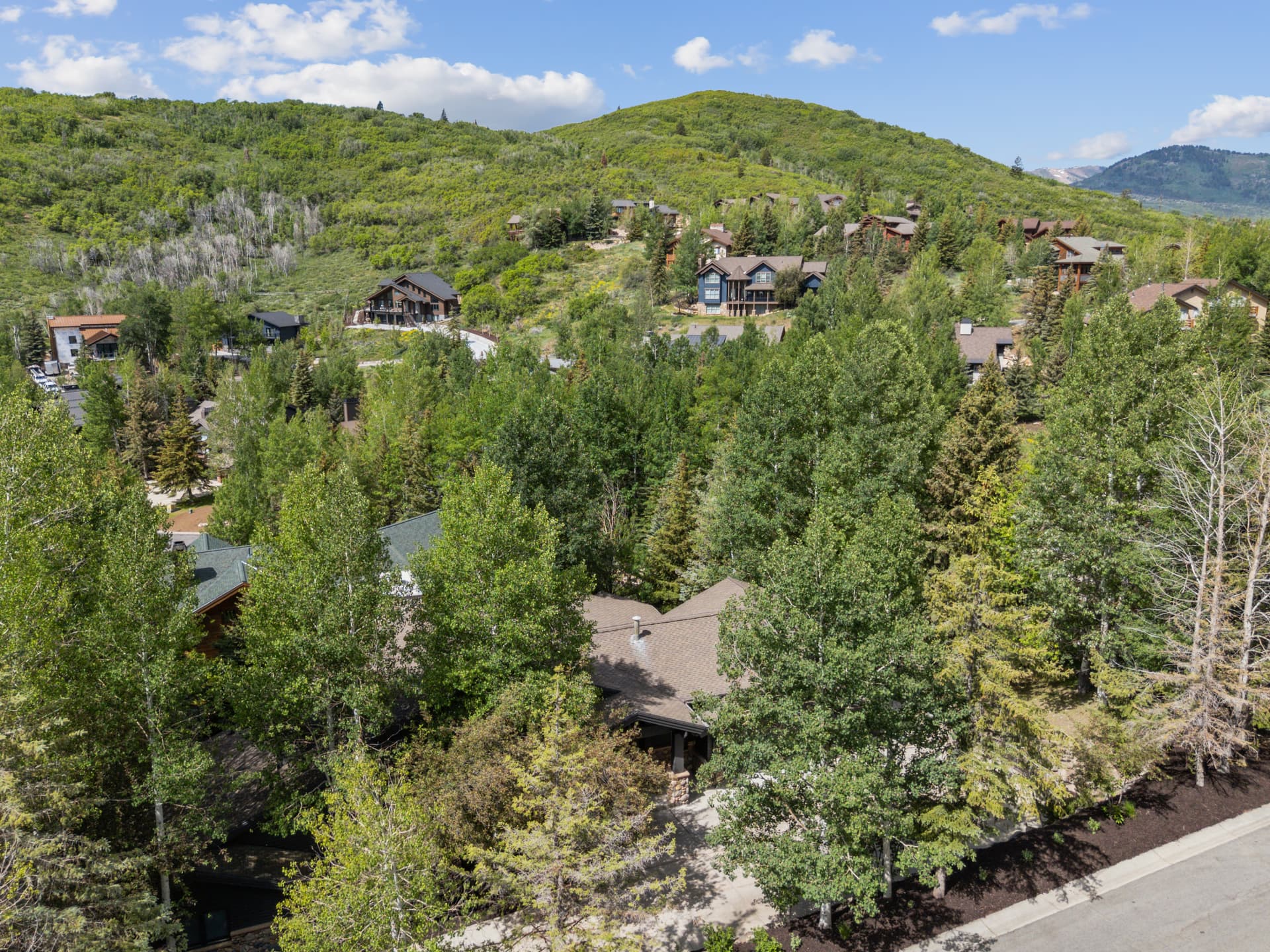 deer valley bliss aerial view