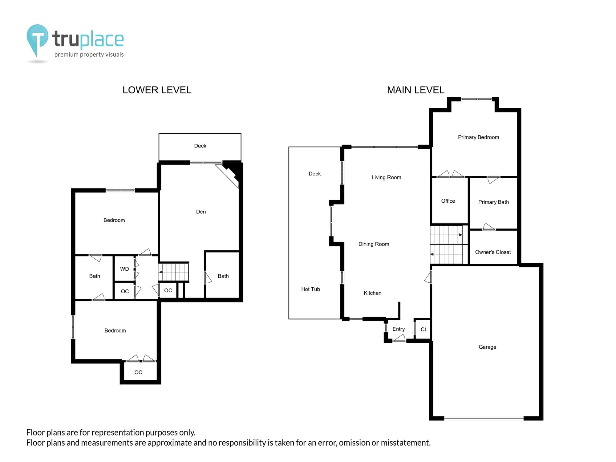 Floorplan, Above it All, Breckenridge Vacation Rental