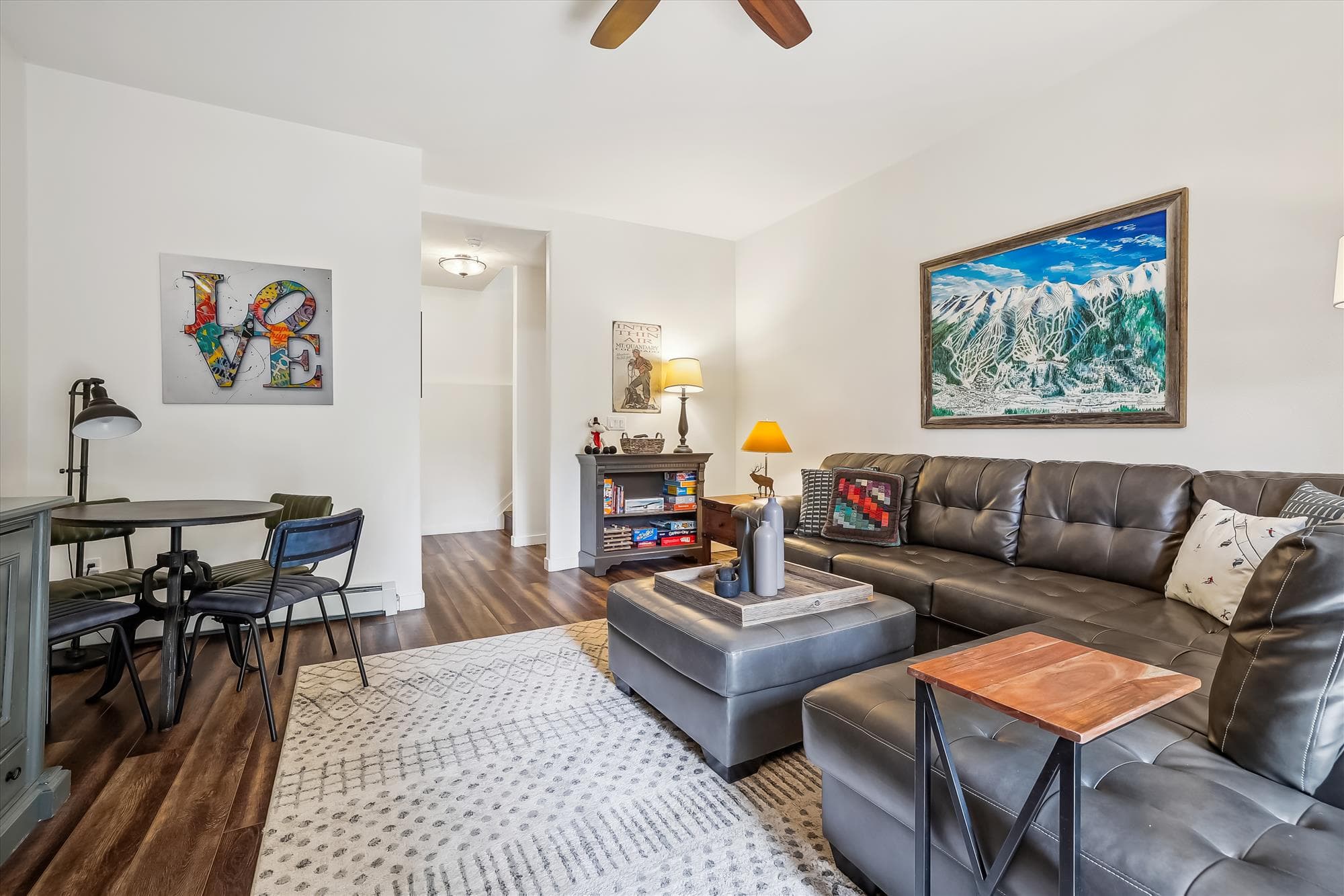 Downstairs Living Area, Above it All, Breckenridge Vacation Rental