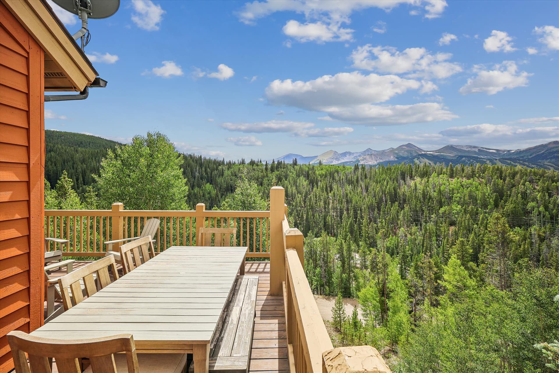 Deck, Alpine Vista Retreat, Breckenridge Vacation Rental