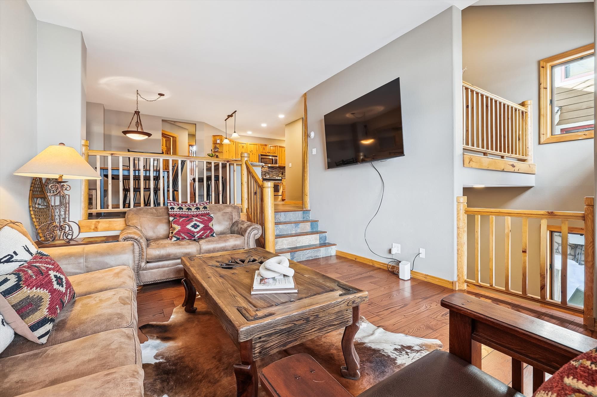 Living Room - Elk Ridge 432 - Breckenridge Vacation Rental