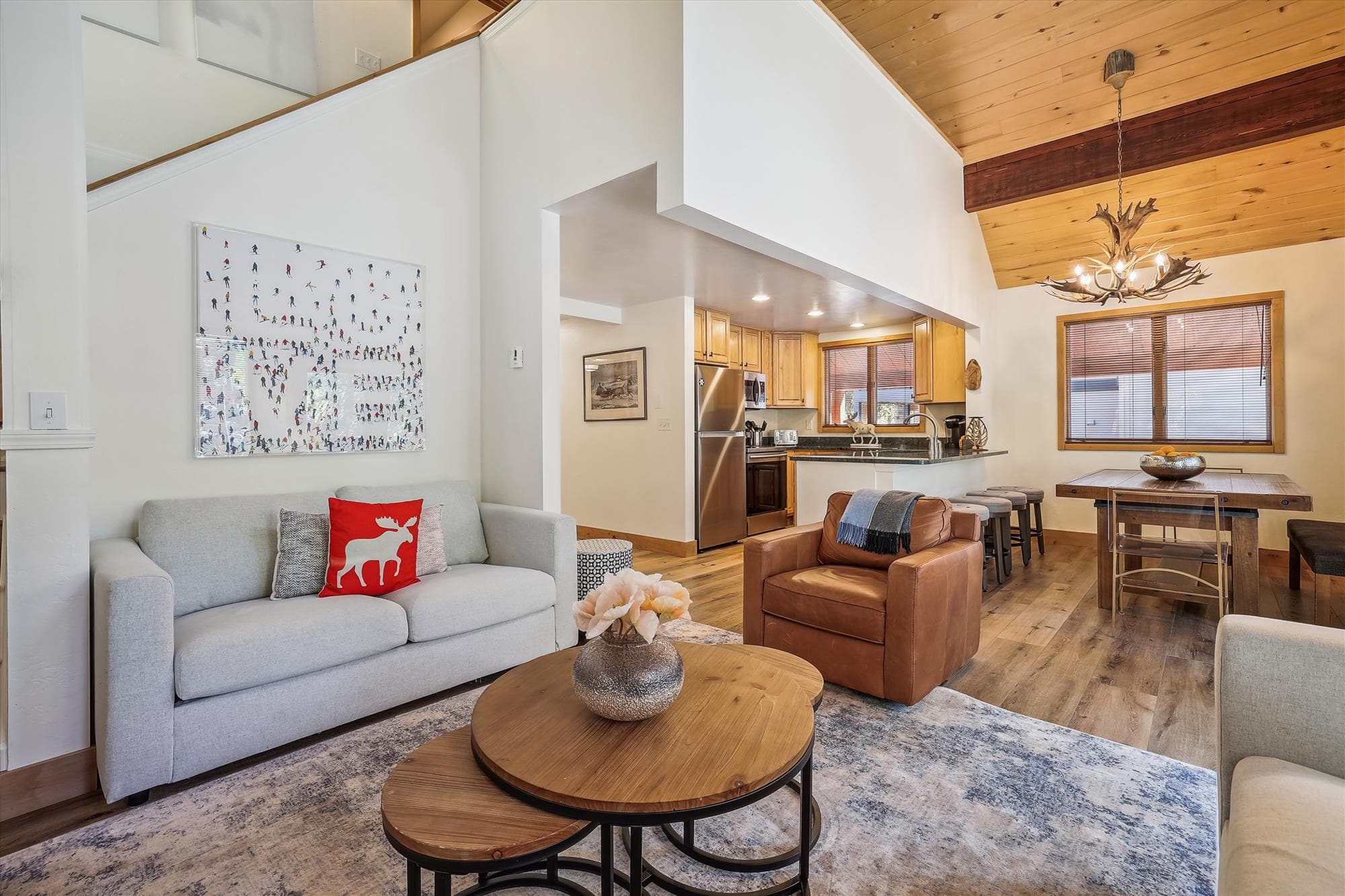 Living area - Freeride Haus - Breckenridge Vacation Rental
