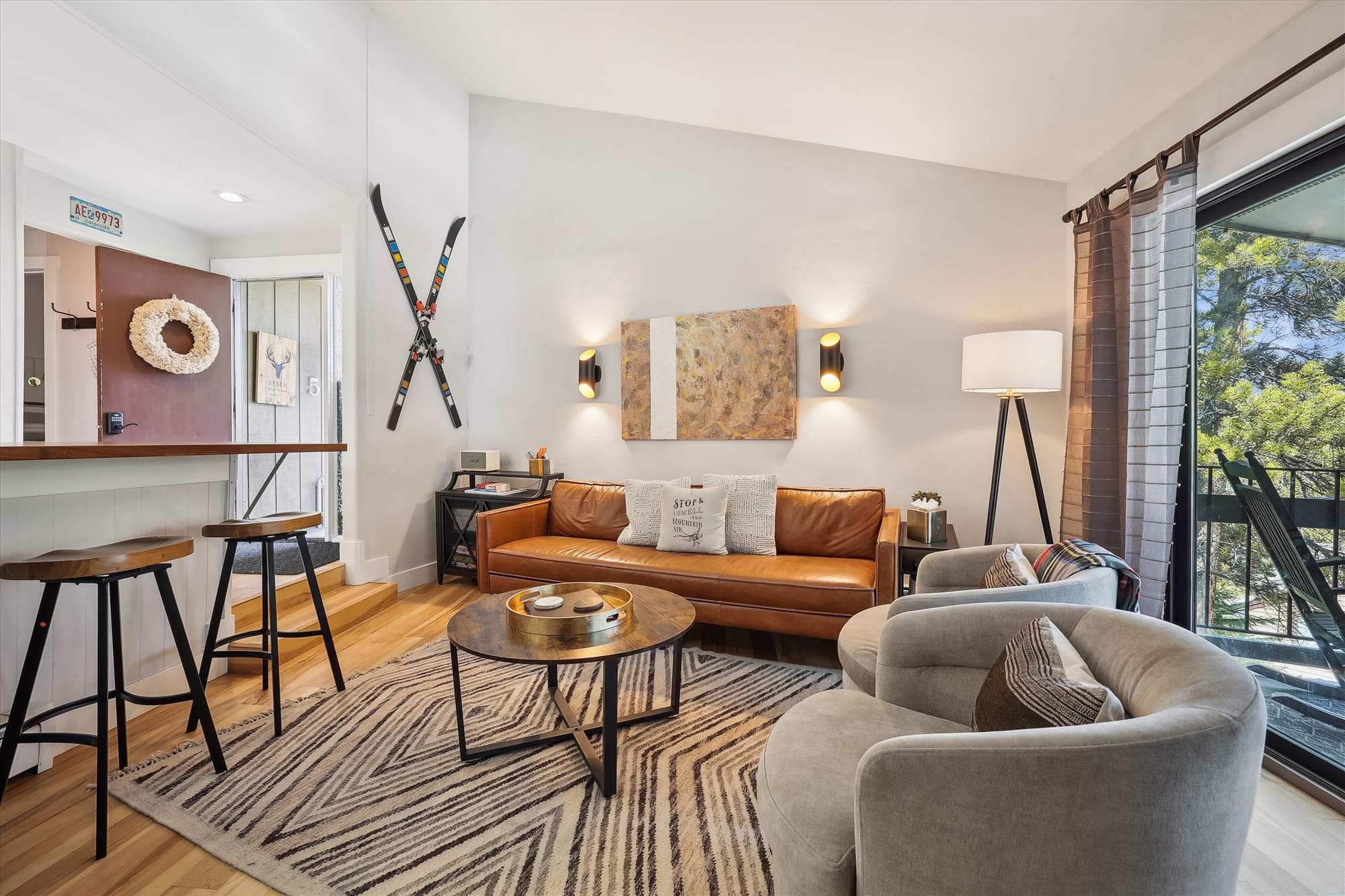 Living Room - Gold Camp 54 - Breckenridge Vacation Rental