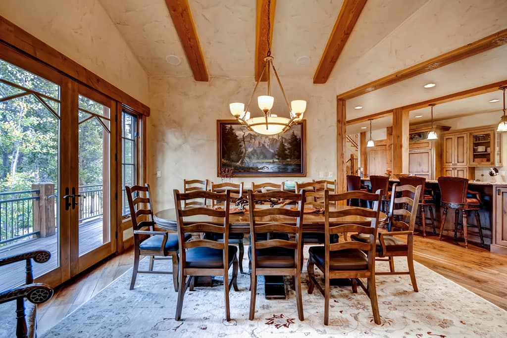 Dining Area - Hatari Lodge - Breckenridge Vacation Rental