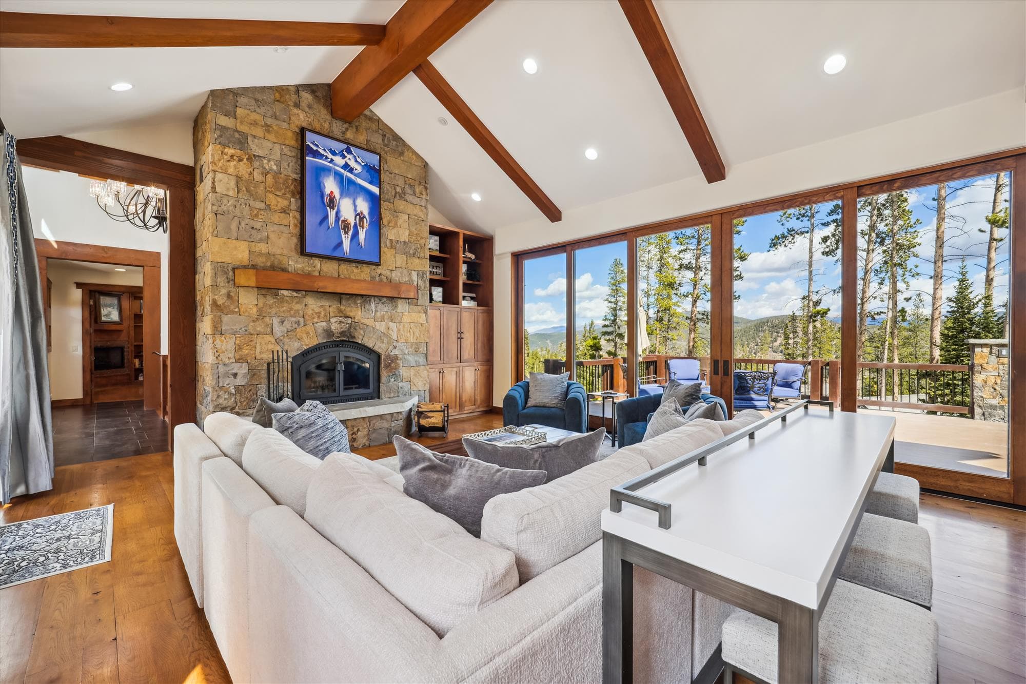 Living Area - Highlands Hideaway - Breckenridge Vacation Rental