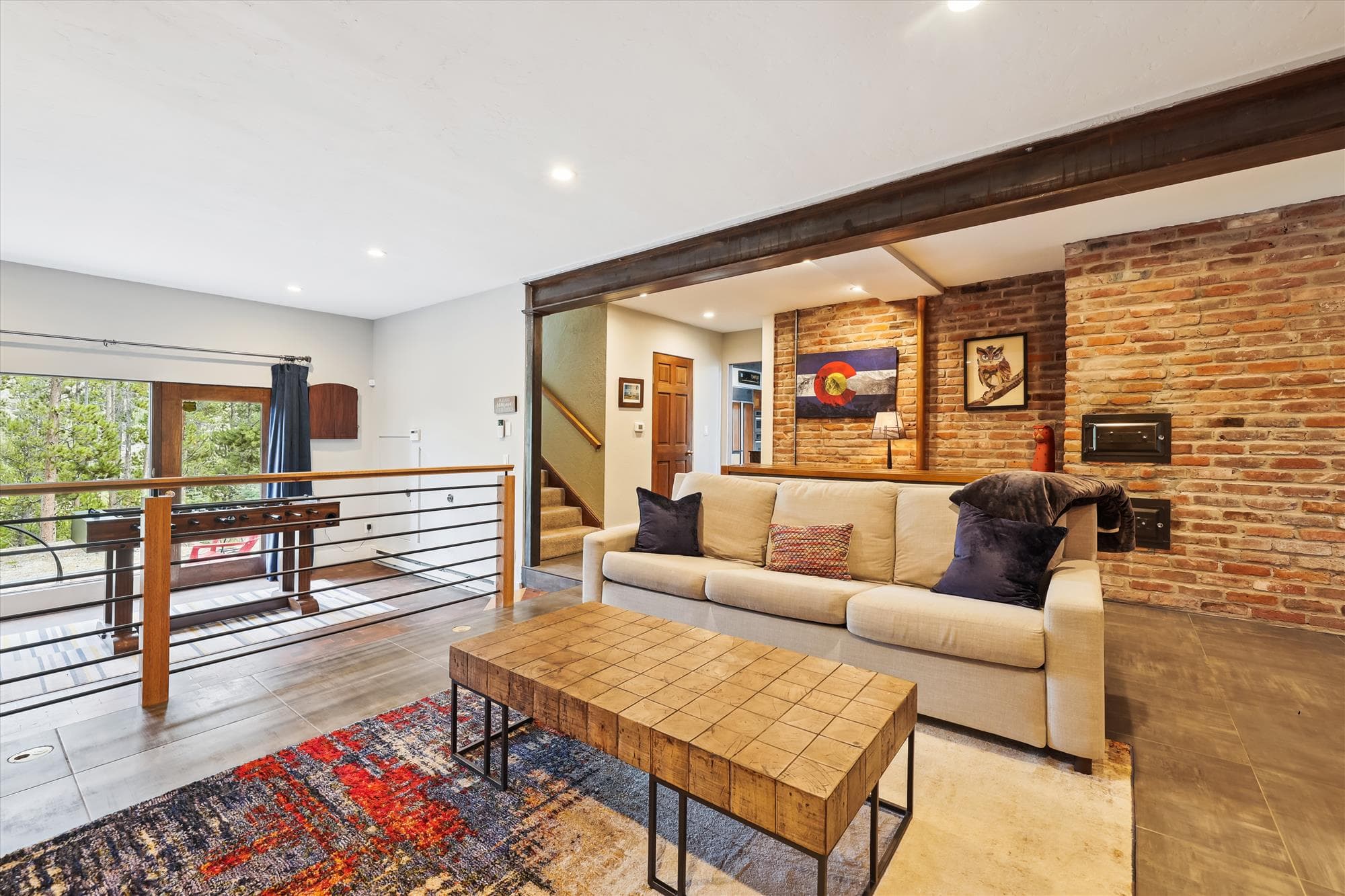 Living Area - Miners Peak Residence - Breckenridge Vacation Rental