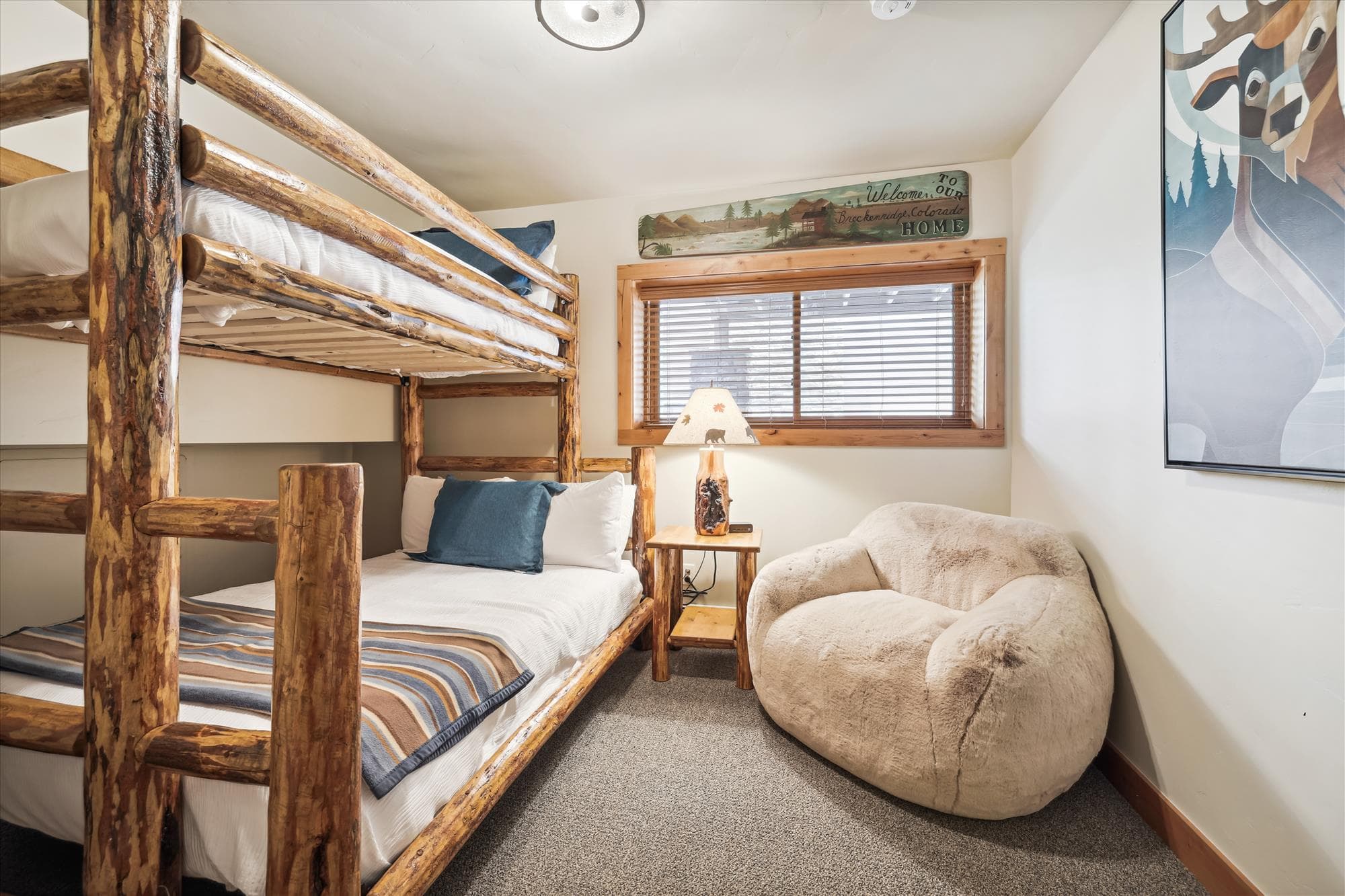 Bedroom - Mopey Moose Hideout - Breckenridge Vacation Rental