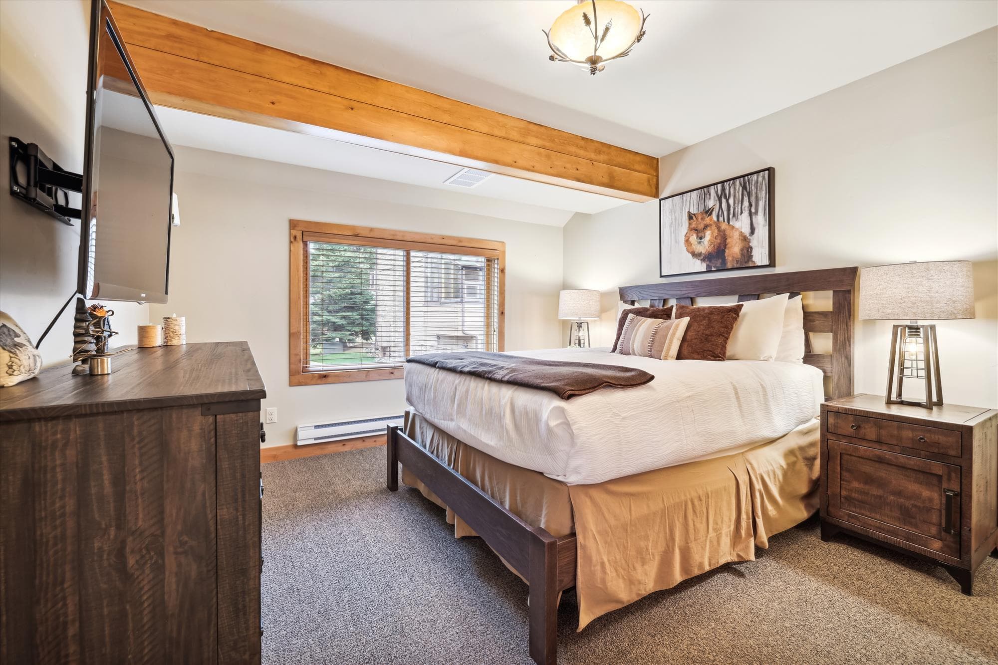 Bedroom - Mopey Moose Hideout - Breckenridge Vacation Rental