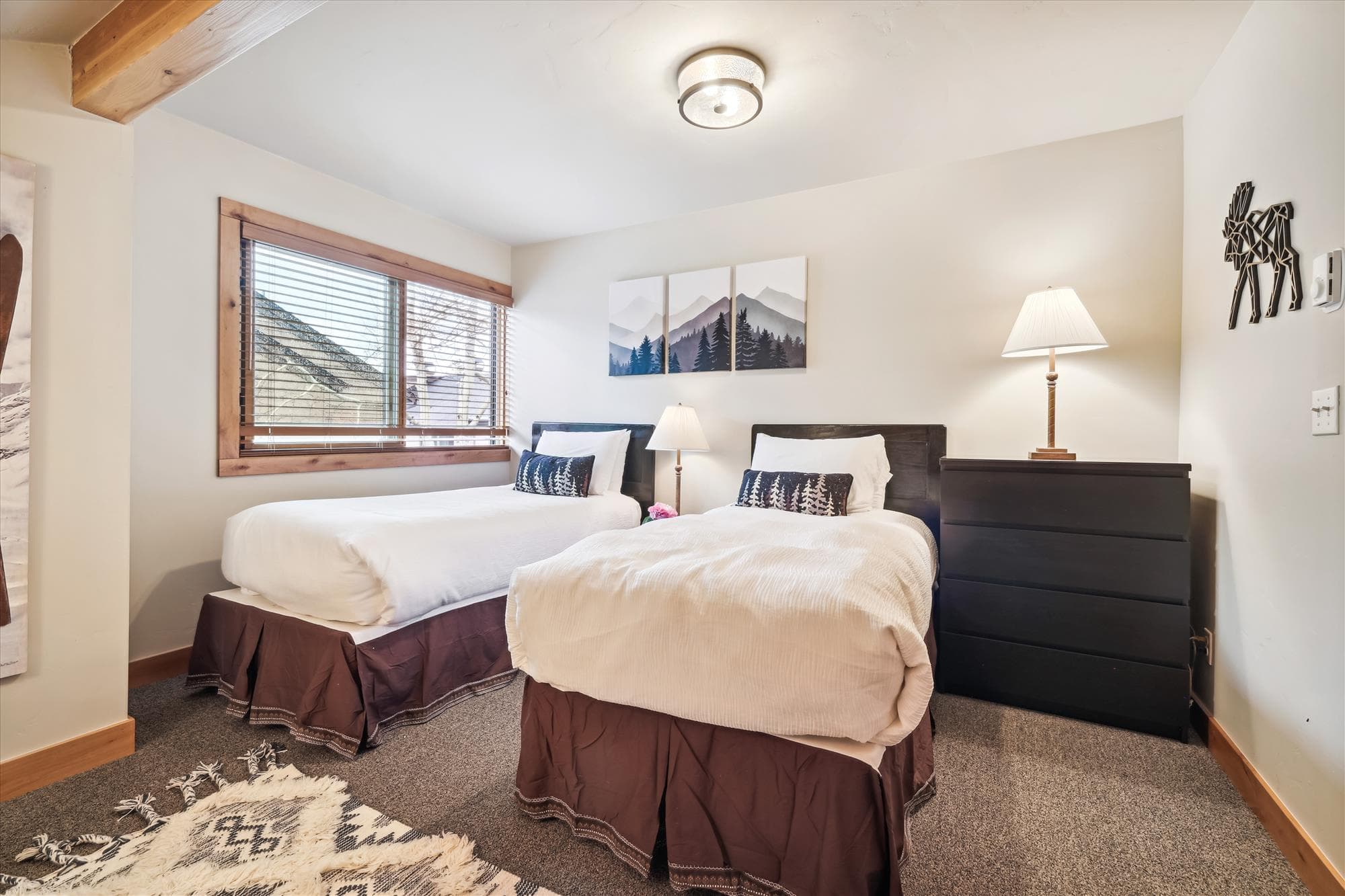 Bedroom - Mopey Moose Hideout - Breckenridge Vacation Rental