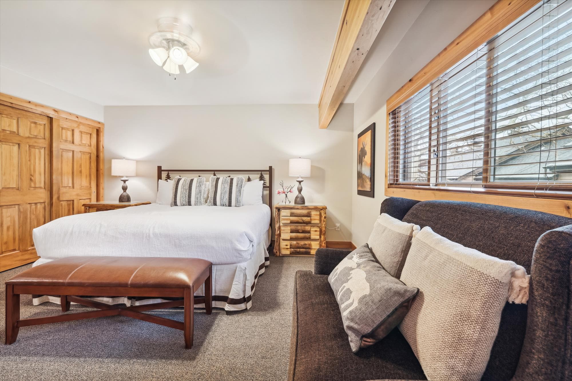 Bedroom - Mopey Moose Hideout - Breckenridge Vacation Rental