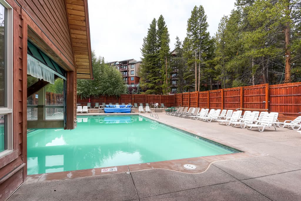 Upper Village Pool - Mopey Moose Hideout - Breckenridge Vacation Rental