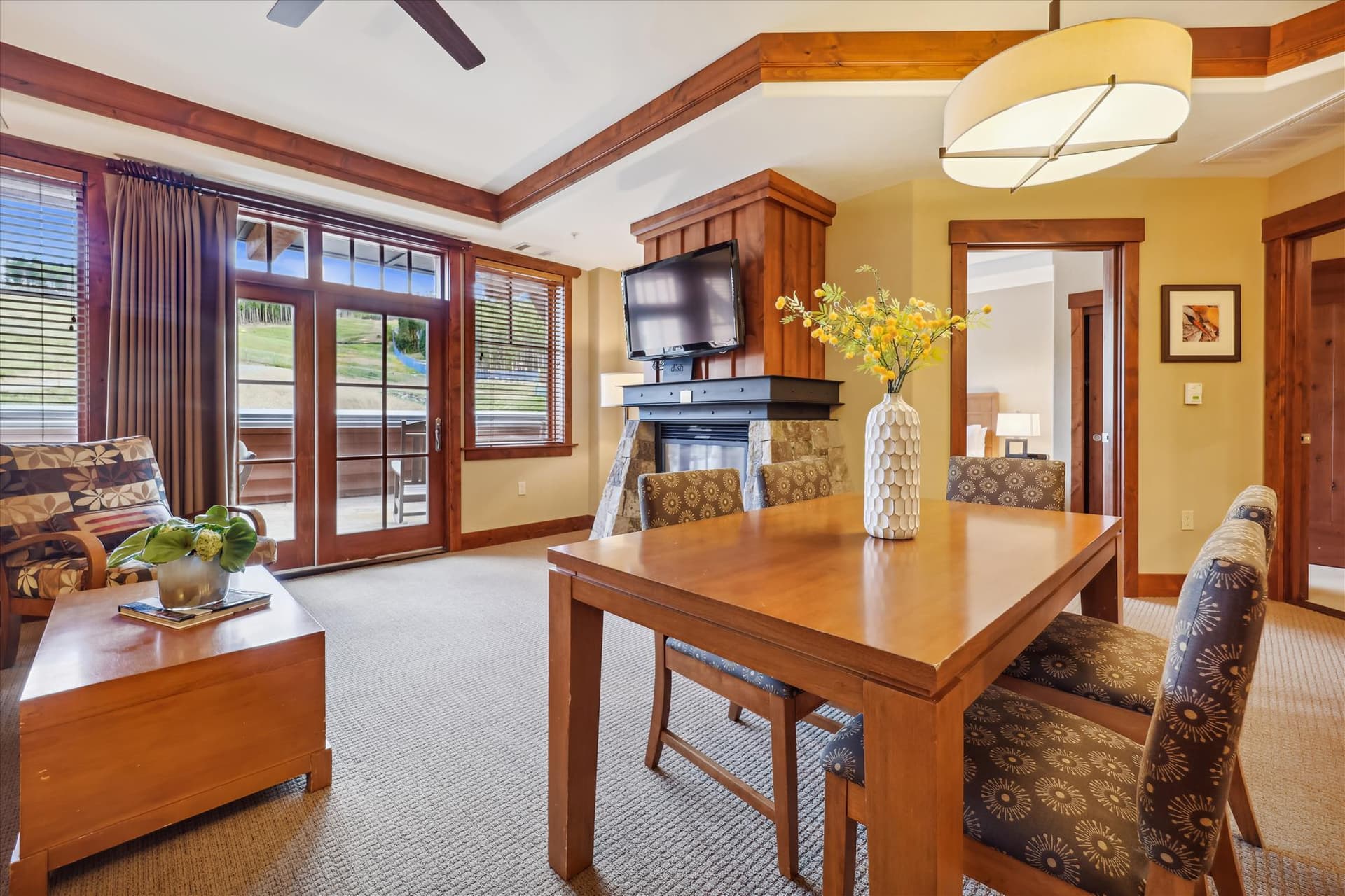 Dining Area - One Ski Hill Place 8307 - Breckenridge Vacation Rental