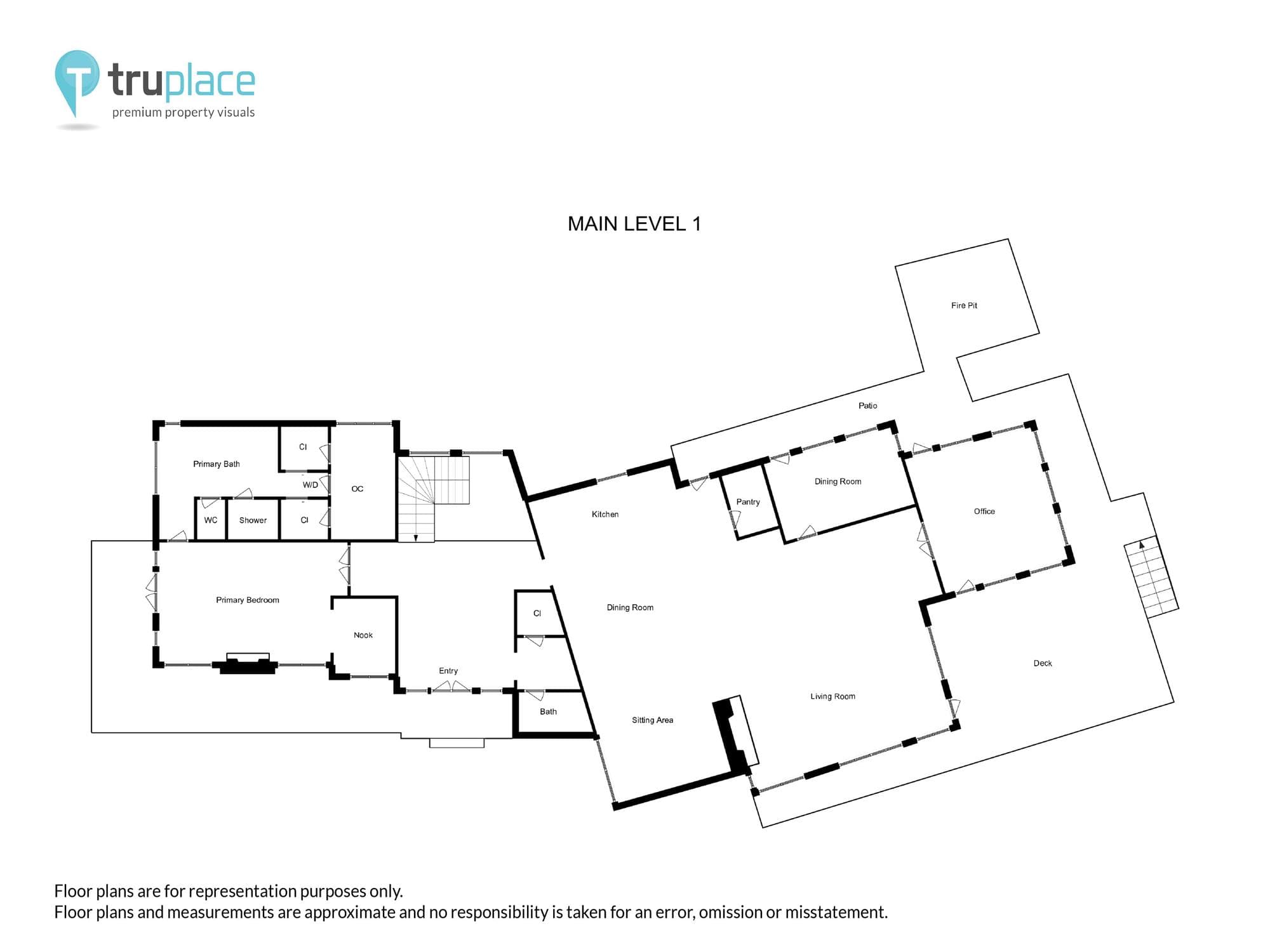 Floorplan, The Crowne Summit, Breckenridge Vacation Rental