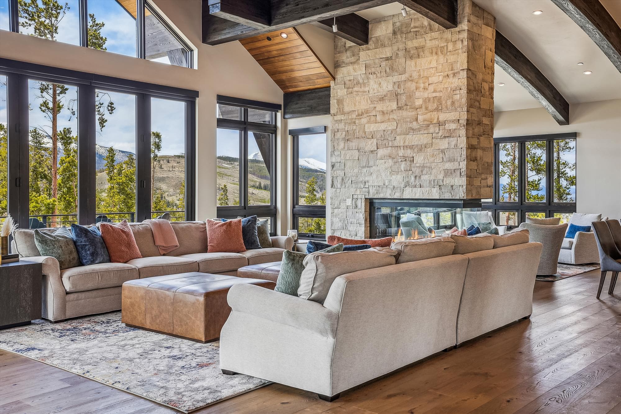 Living Room, The Crowne Summit, Breckenridge Vacation Rental