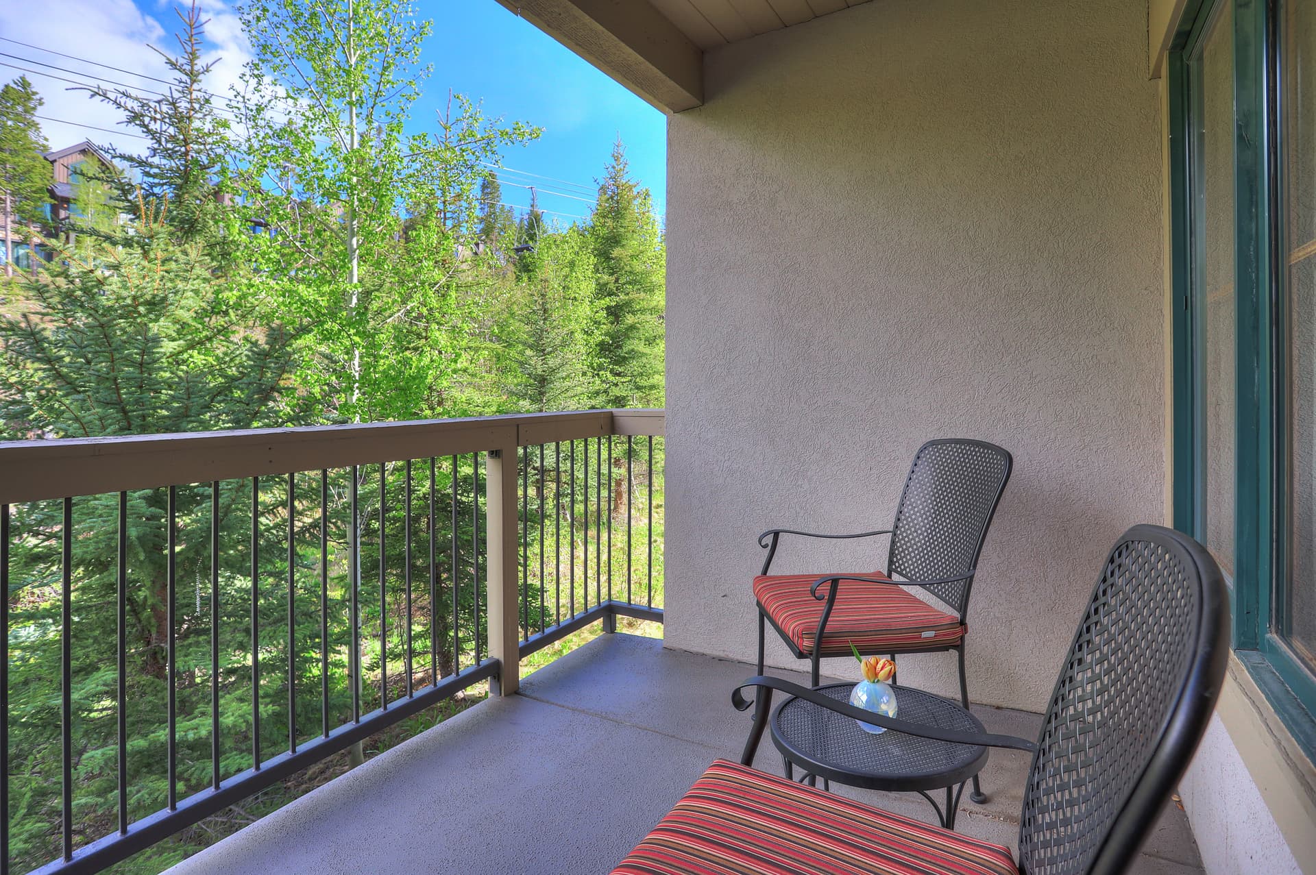 Balcony, Tyra Riverbend 213, Breckenridge Vacation Rental