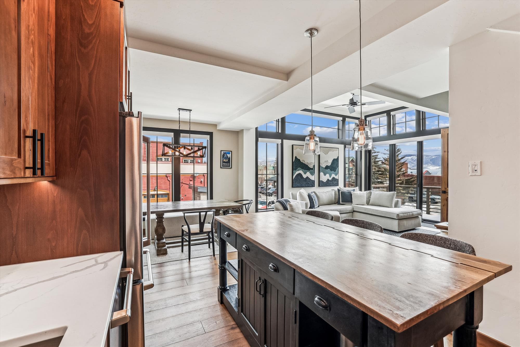Kitchen, Decked Out Downtown, Frisco Vacation Rental
