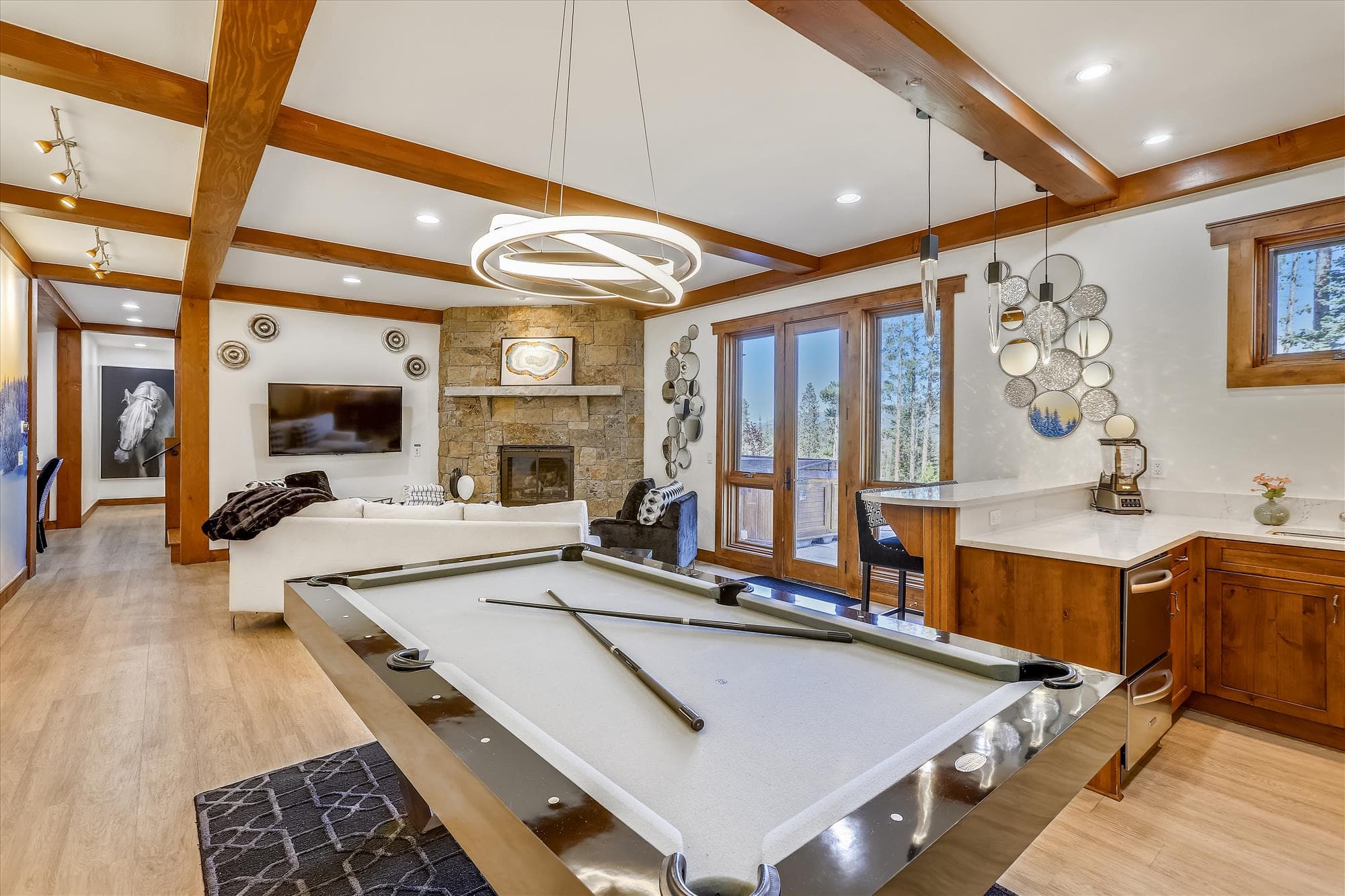 Pool Table - Highlands Hideaway - Breckenridge Vacation Rental
