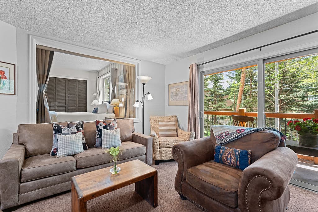 Living Room - Powder Ridge 108 - Breckenridge Vacation Rental