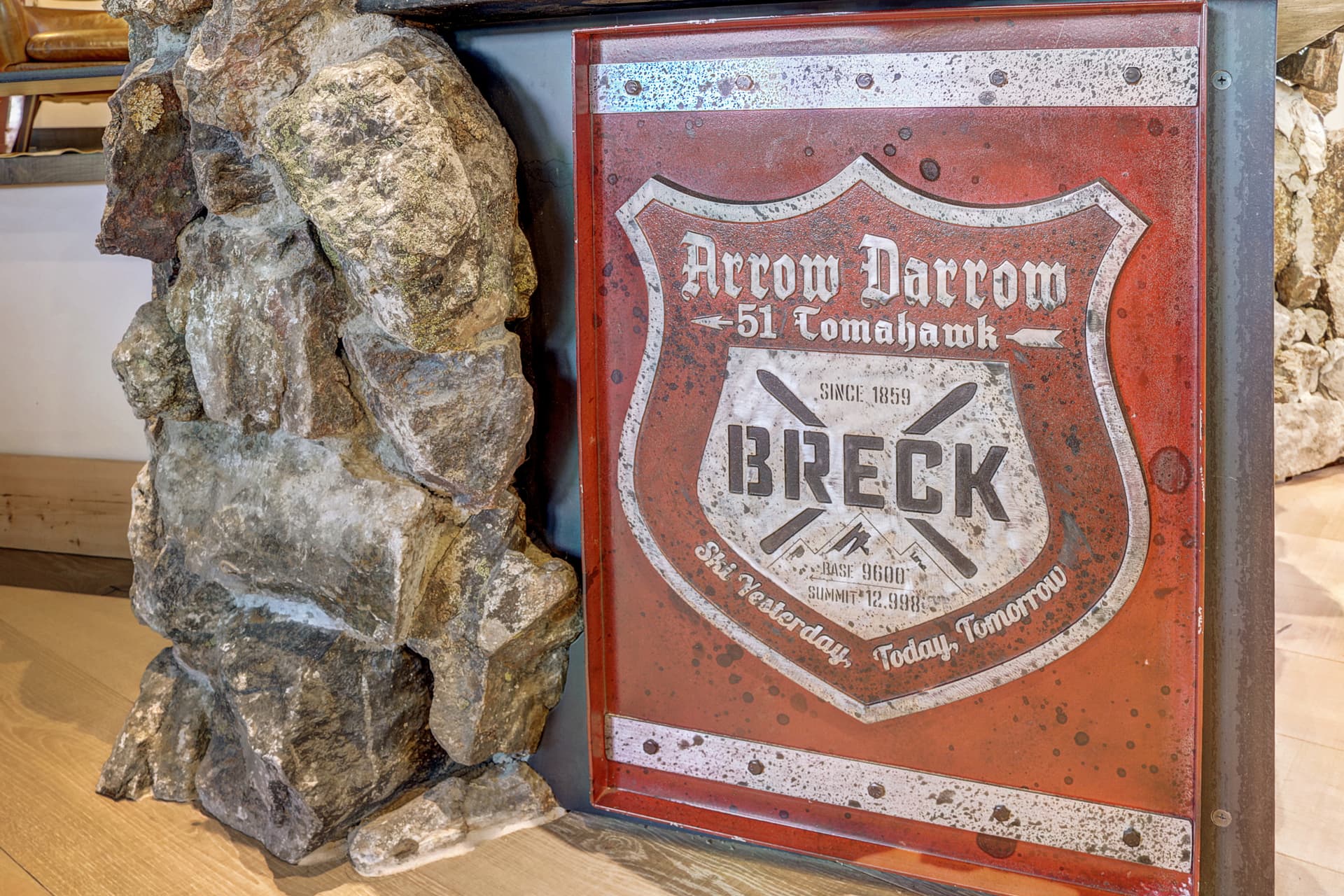 Just one of the unique features of the home - Arrow Darrow Breckenridge Vacation Rental