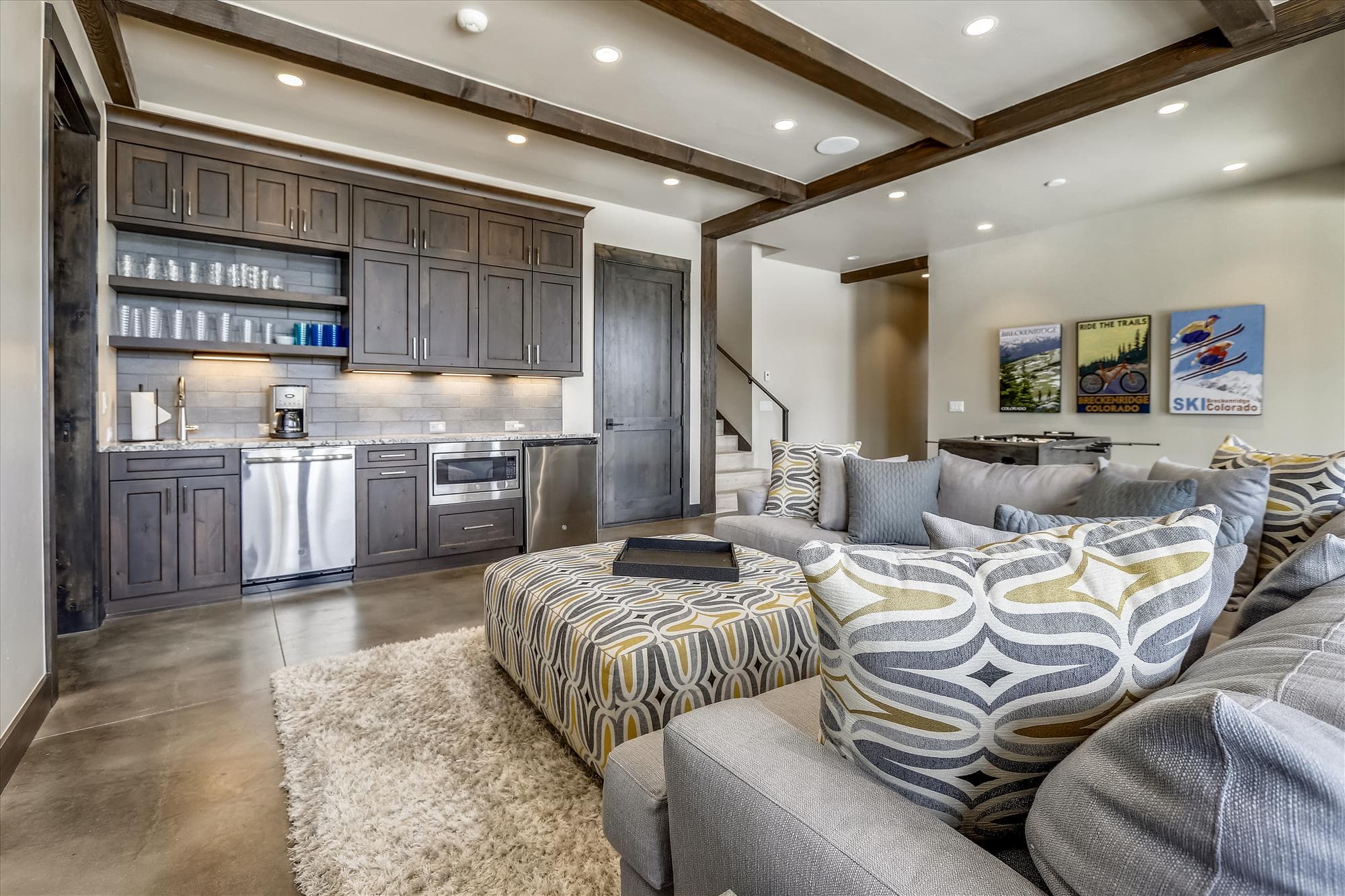 Living Area - Barton Creek Vista Breckenridge Vacation Rental