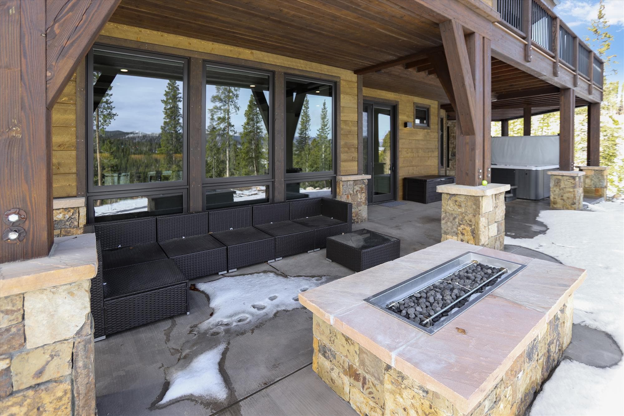 Deck/Patio - Barton Creek Vista Breckenridge Vacation Rental