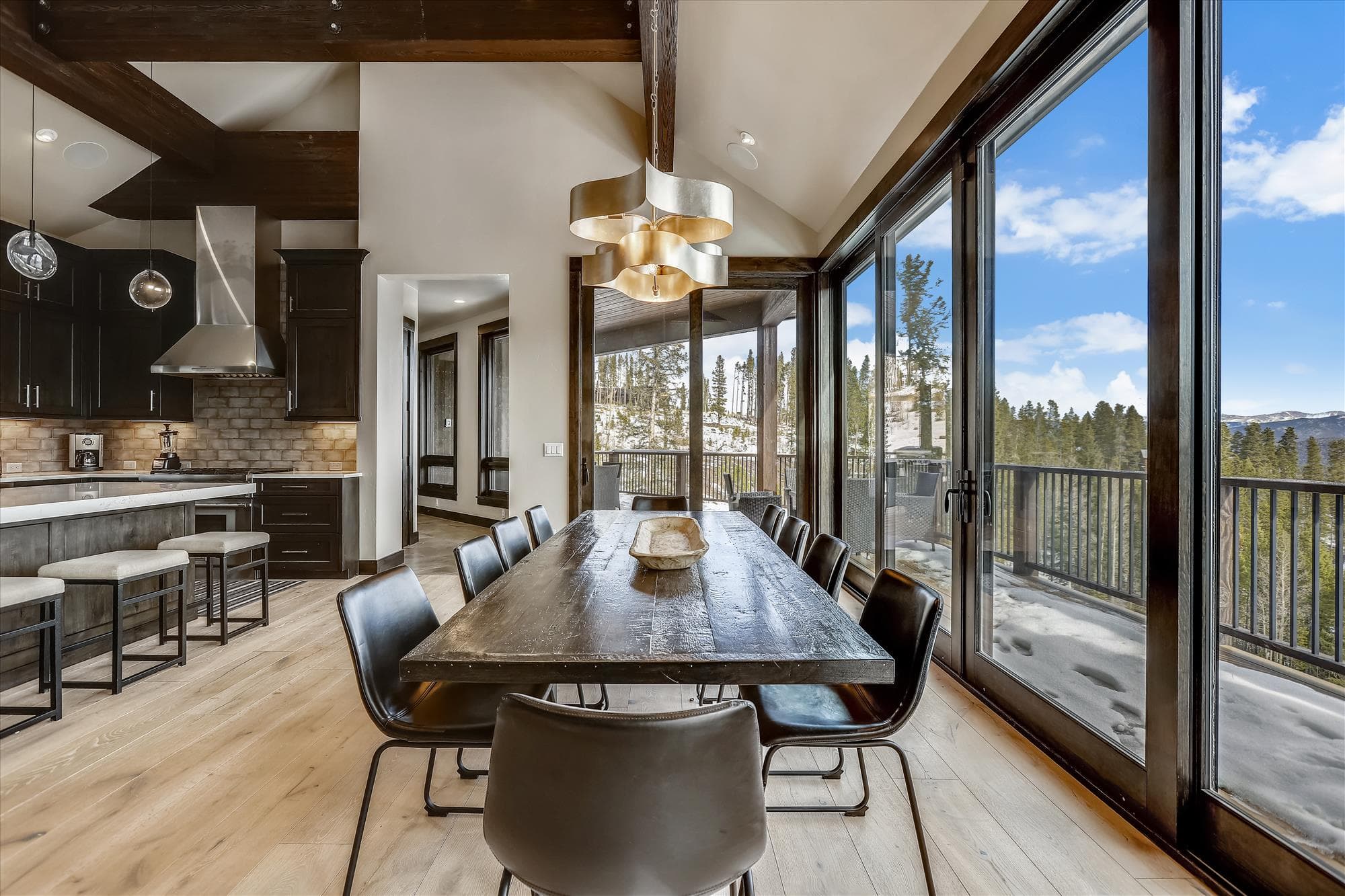 Dining Area - Barton Creek Vista Breckenridge Vacation Rental