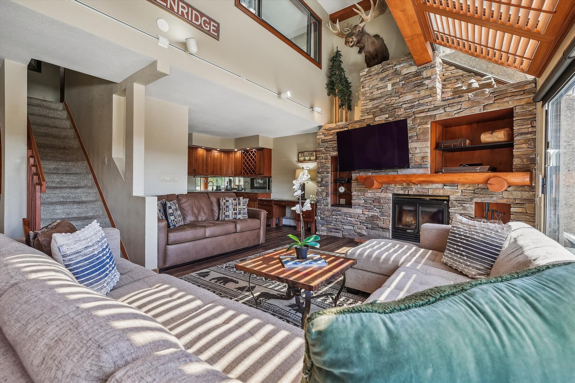 Living Room - Beaver Run Black Diamond Penthouse - Breckenridge Vacation Rental