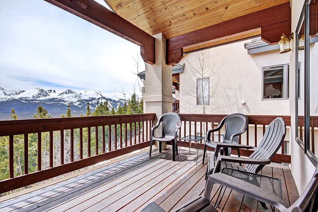 Deck - Charter Ridge 60 Breckenridge Vacation Rental