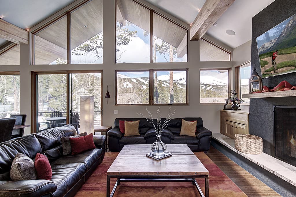 Living Area - Cloud Cabin - Breckenridge Vacation Rental
