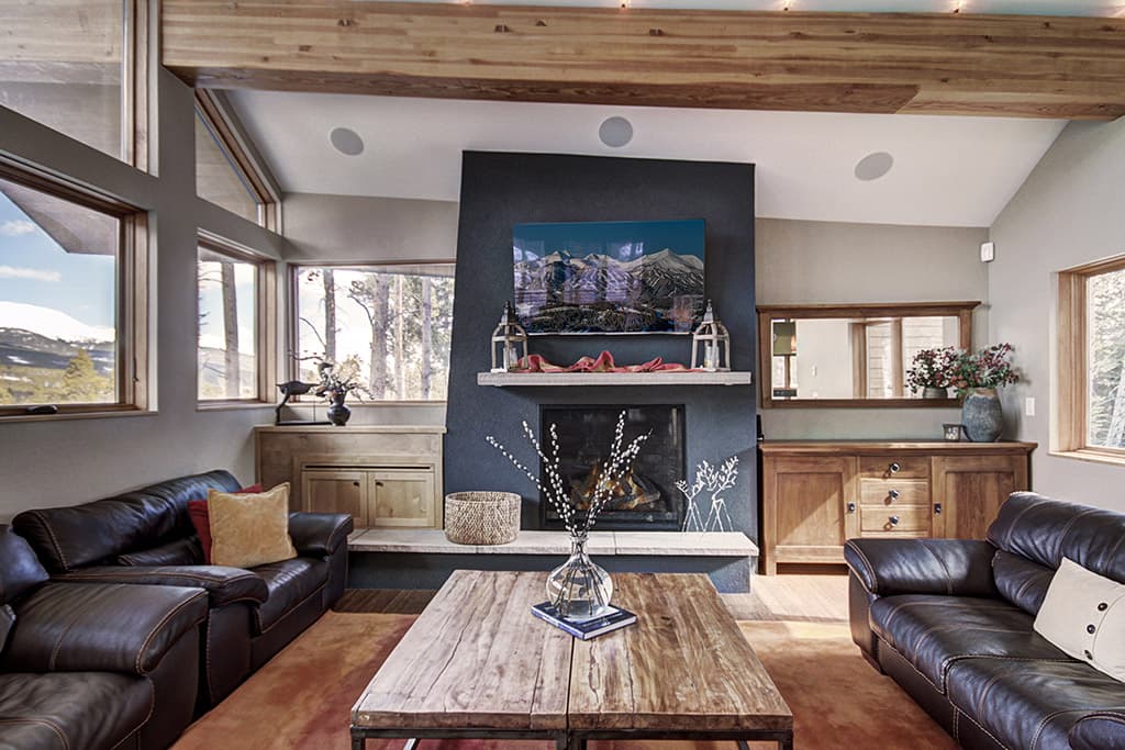 Living Area - Cloud Cabin - Breckenridge Vacation Rental