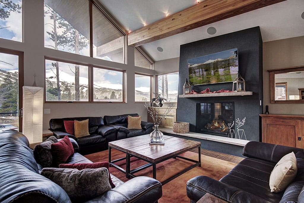 Living Area - Cloud Cabin - Breckenridge Vacation Rental