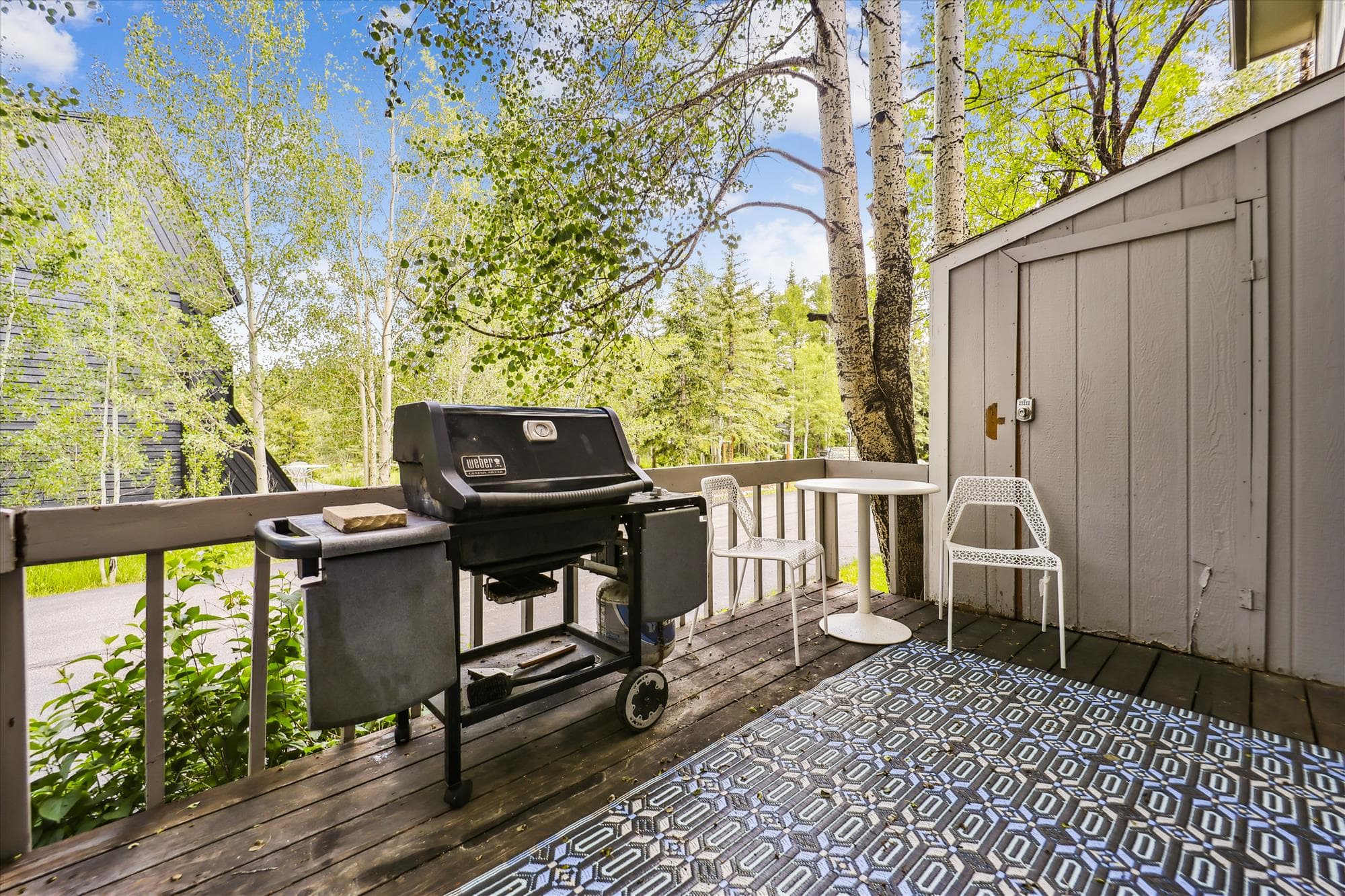 Deck - Frisco Creekside Retreat - Frisco Vacation Rental