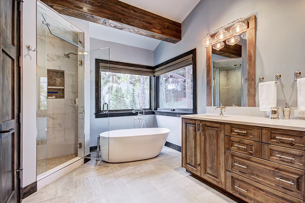 Bathroom - Hawk's Hideaway - Breckenridge Vacation Rental