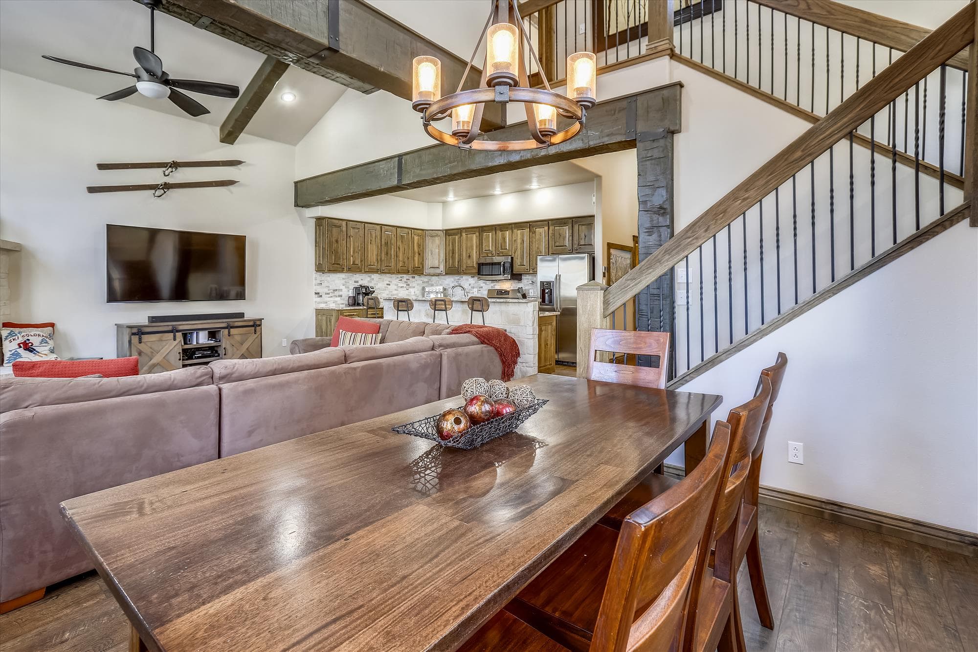 Dining Area - Highwood Hideaway - Breckenridge Vacation Rental