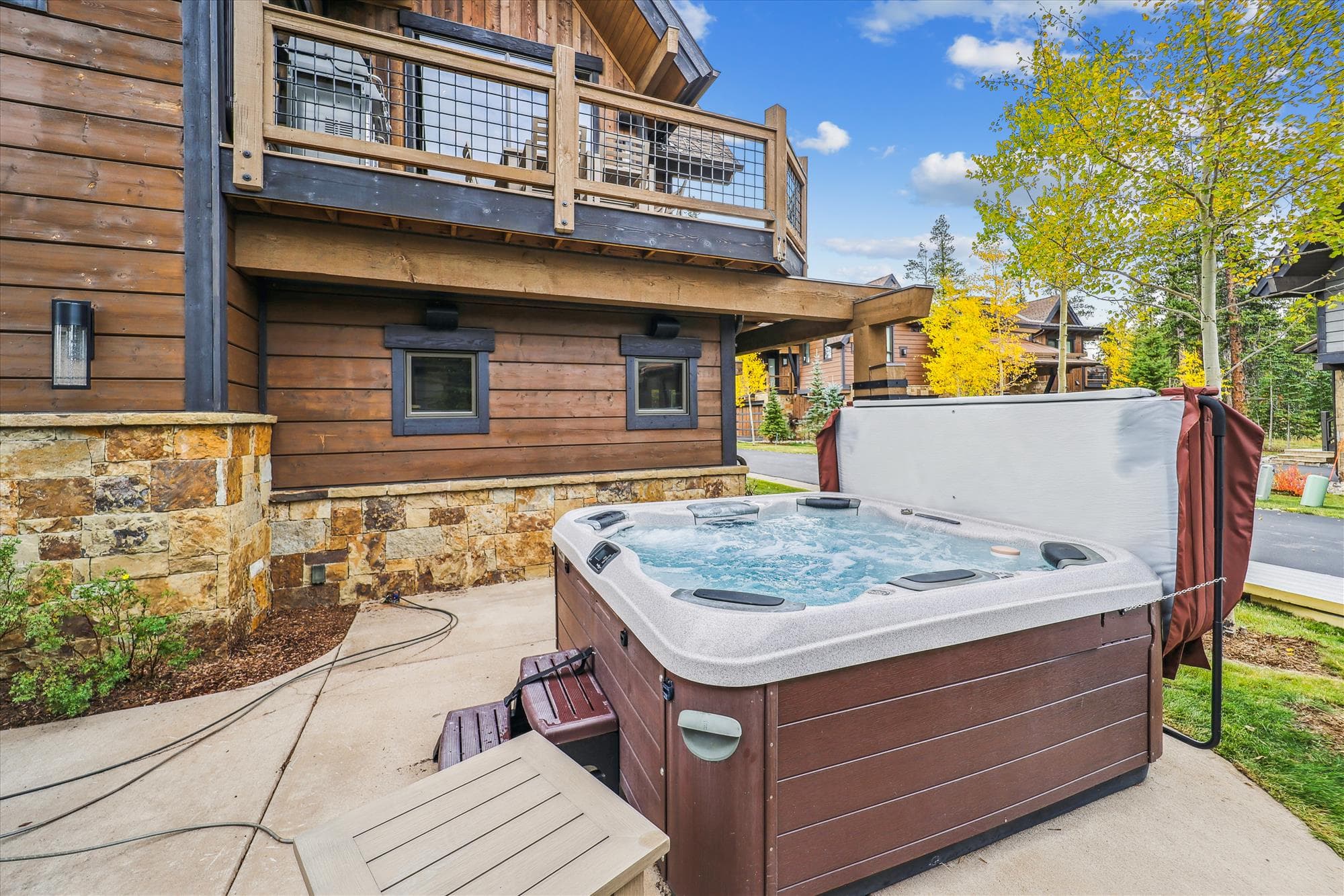 Patio - Highwoods at Shock Hill - Breckenridge Vacation Rental