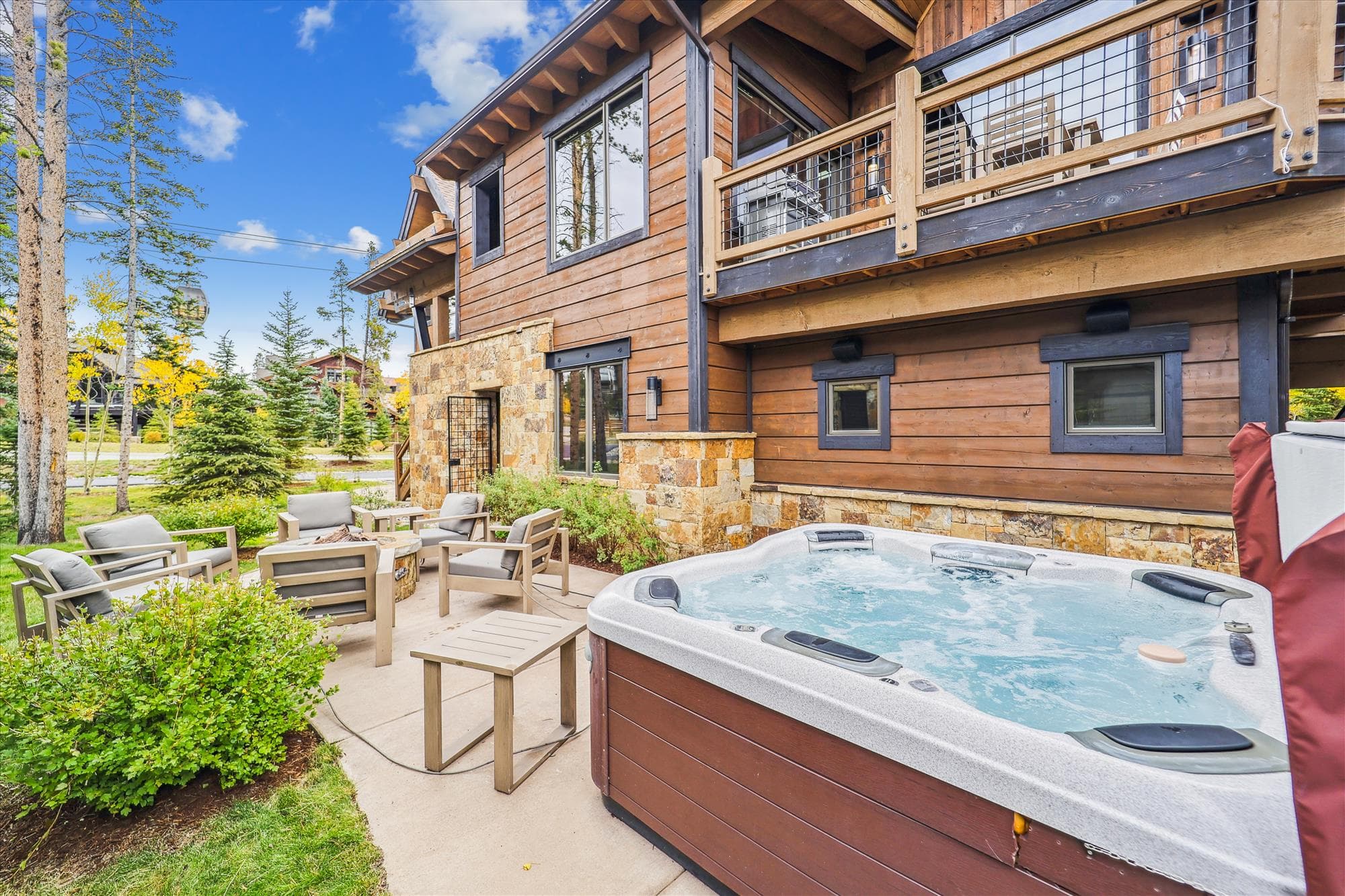 Hot Tub - Highwoods at Shock Hill - Breckenridge Vacation Rental