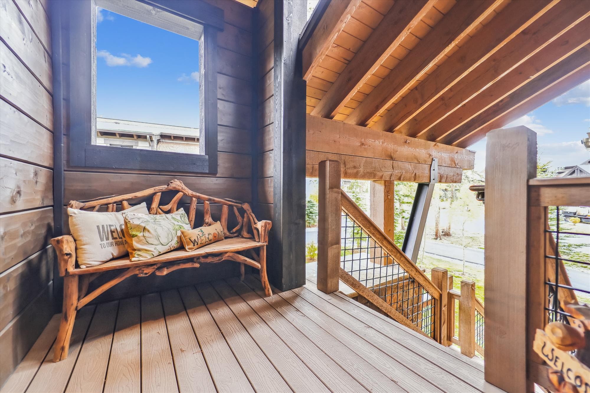 Deck - Highwoods at Shock Hill - Breckenridge Vacation Rental
