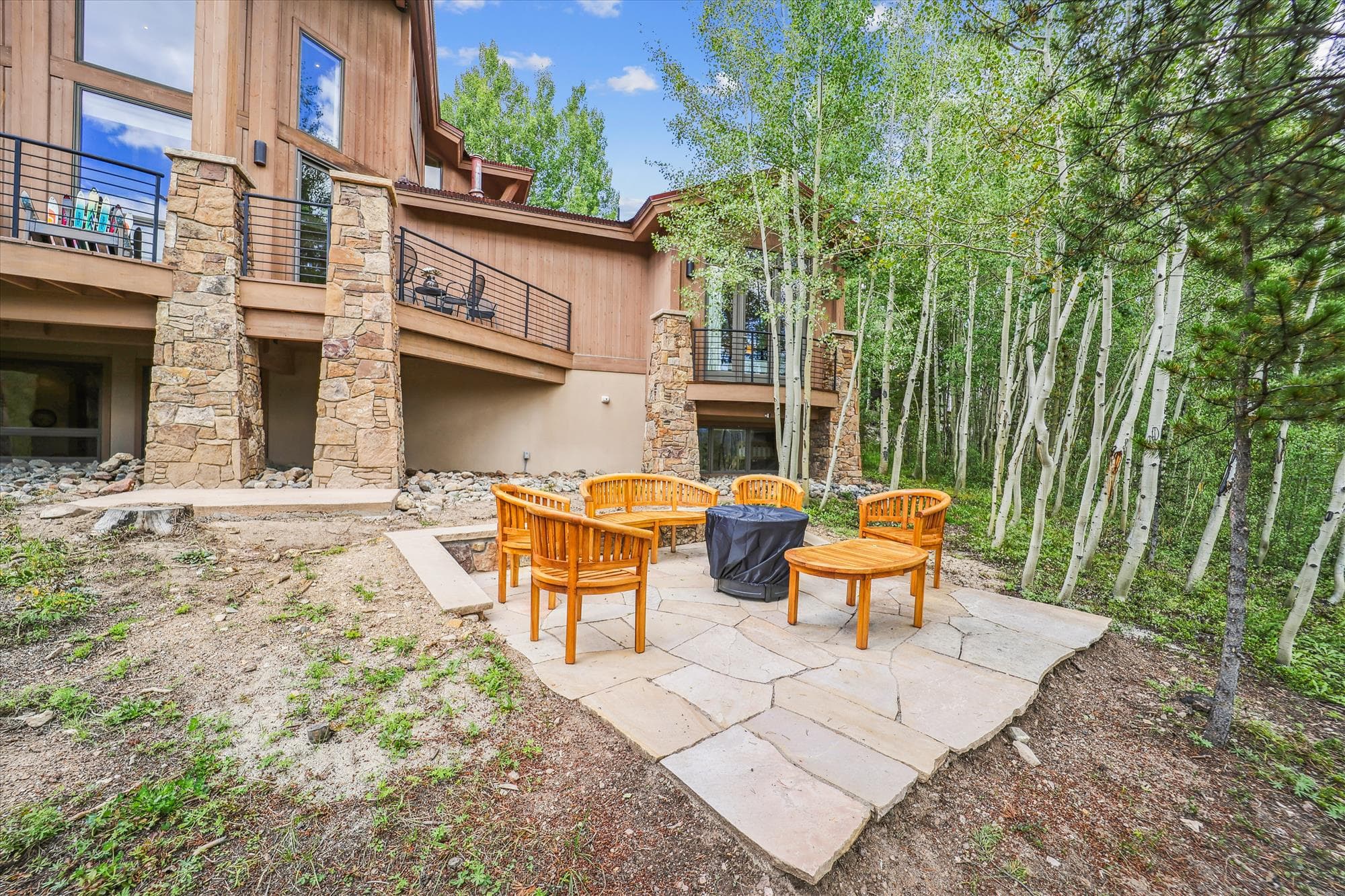Patio - Lookout on Christie Lane - Breckenridge Vacation Rental