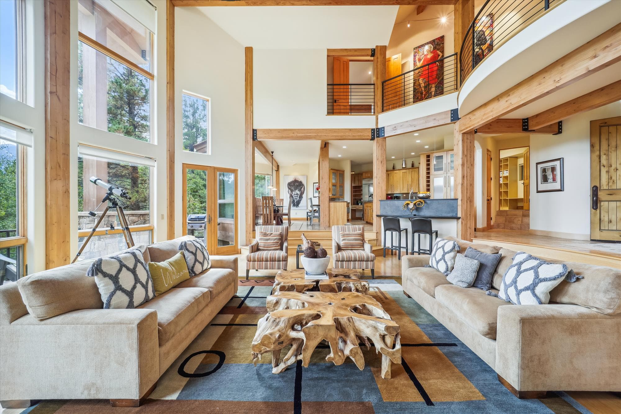 Living Area - Lookout on Christie Lane - Breckenridge Vacation Rental